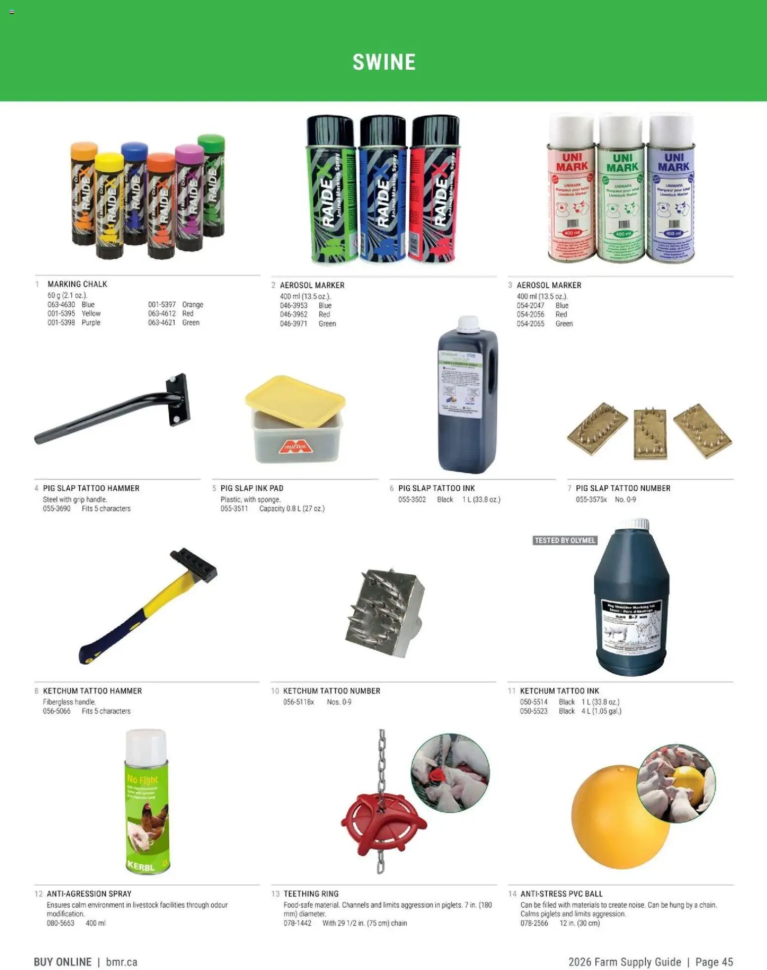 BMR - Agrizone - 2026 Farm Supply Guide (2026-01-09 - 2026-12-31) | 45