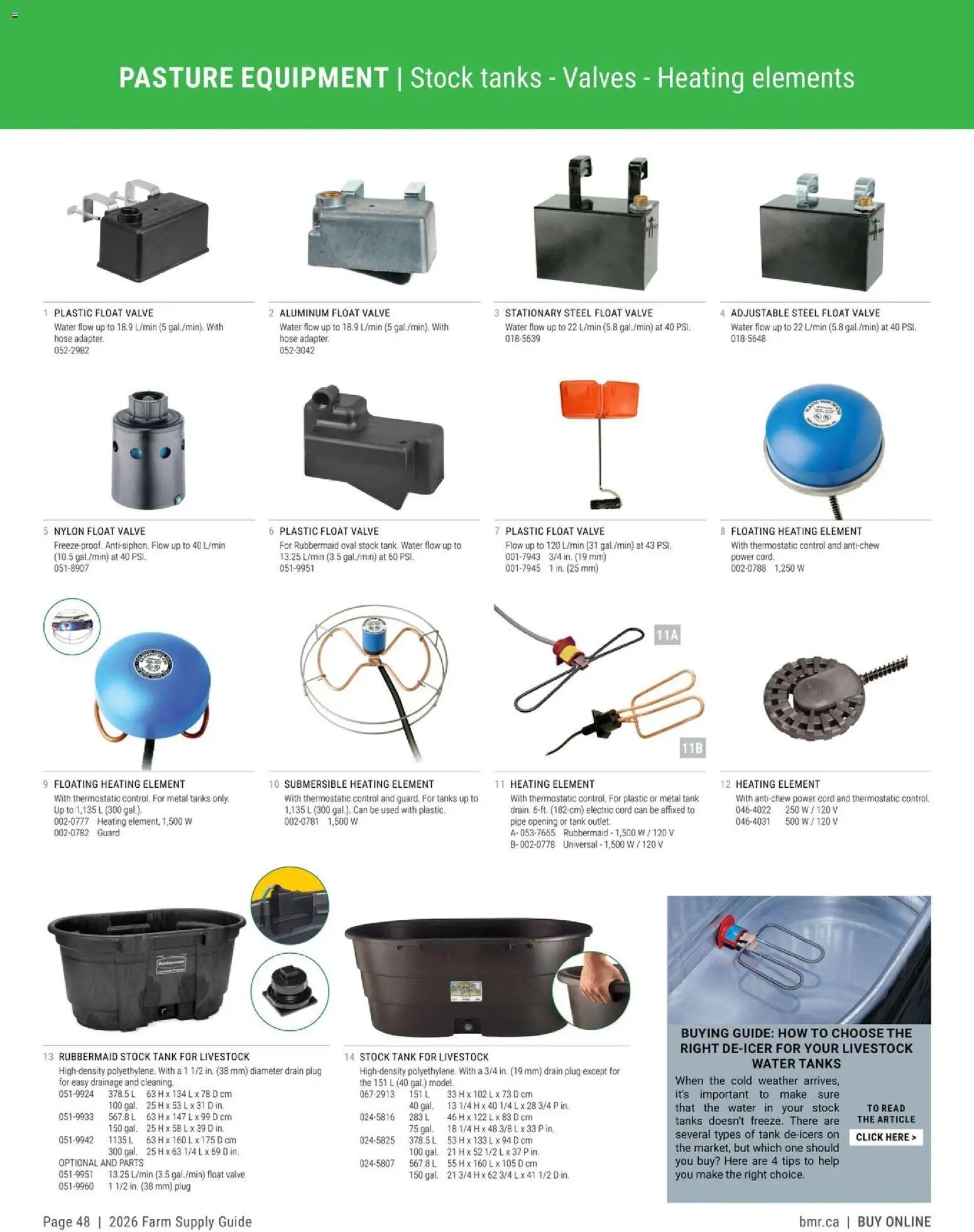 BMR - Agrizone - 2026 Farm Supply Guide (2026-01-09 - 2026-12-31) | 48