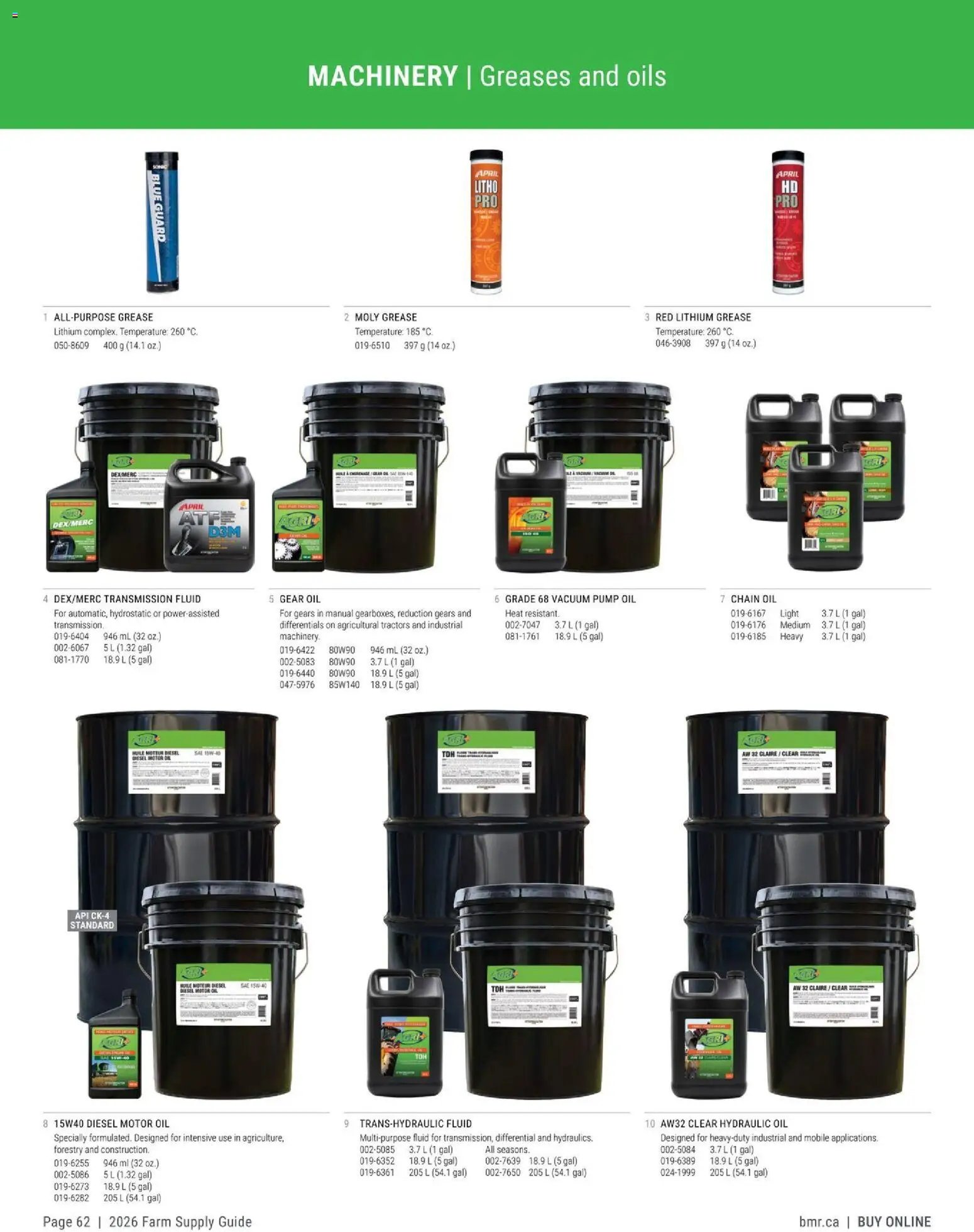 BMR - Agrizone - 2026 Farm Supply Guide (2026-01-09 - 2026-12-31) | 62