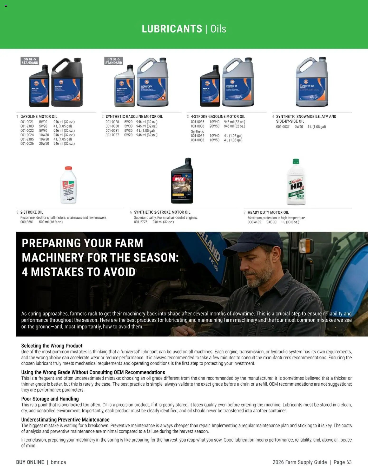 BMR - Agrizone - 2026 Farm Supply Guide (2026-01-09 - 2026-12-31) | 63