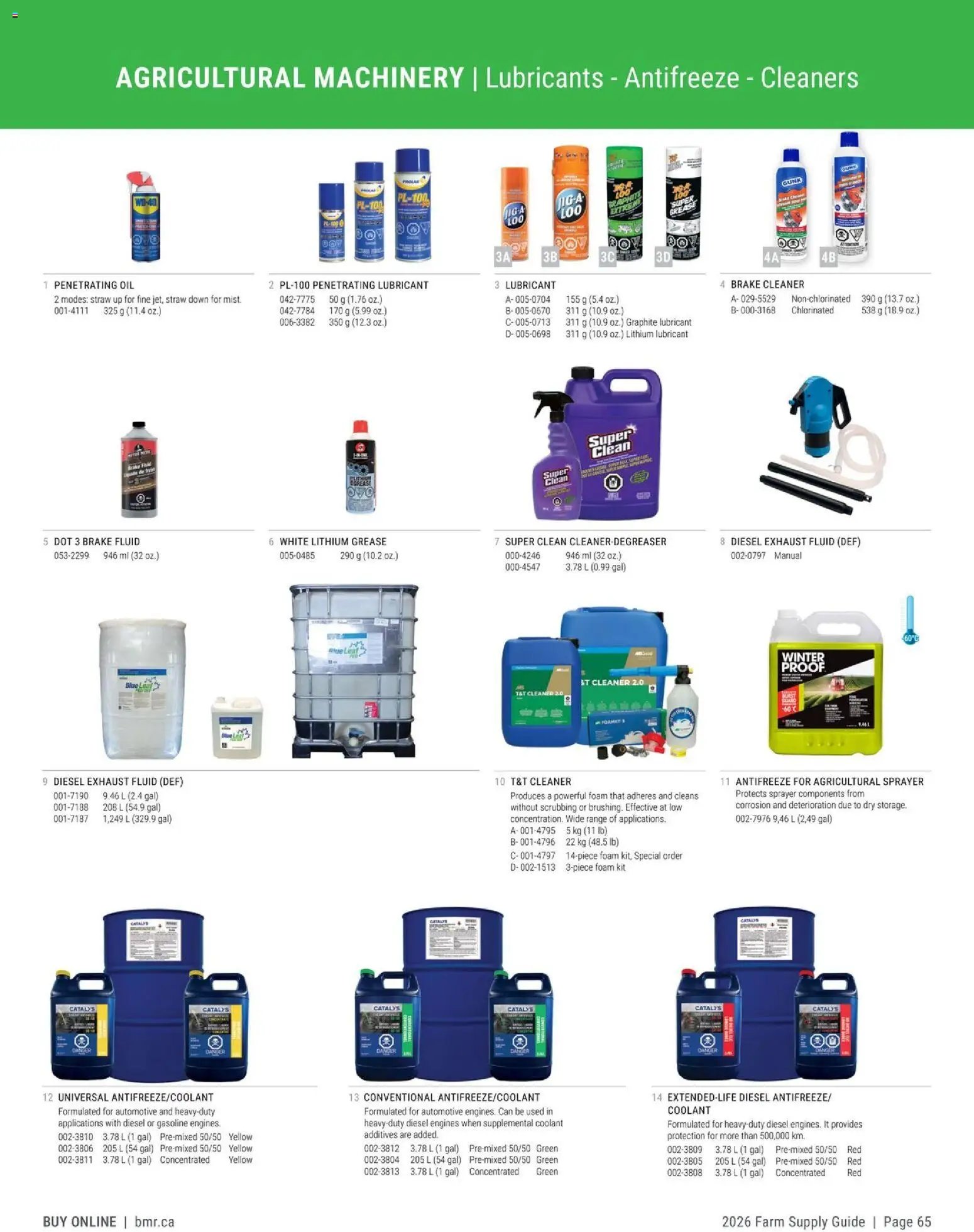 BMR - Agrizone - 2026 Farm Supply Guide (2026-01-09 - 2026-12-31) | 65