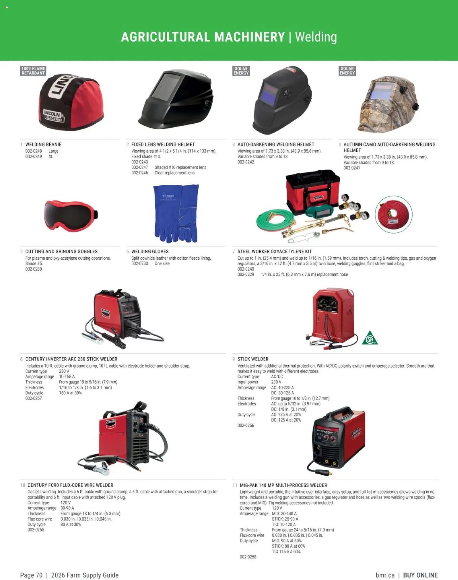 BMR - Agrizone - 2026 Farm Supply Guide (2026-01-09 - 2026-12-31) | 70