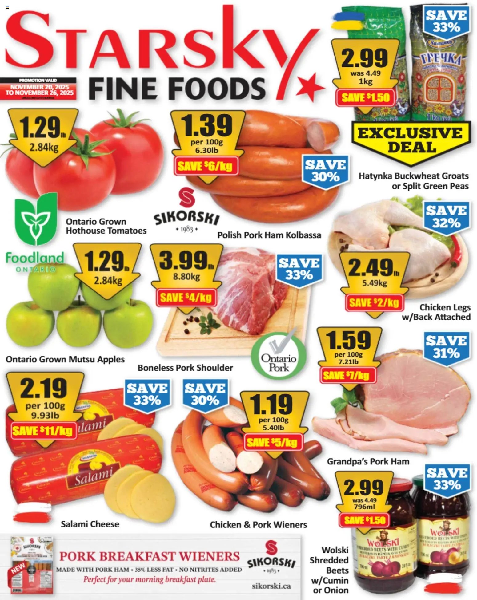 Starsky weekly flyer / circulaire