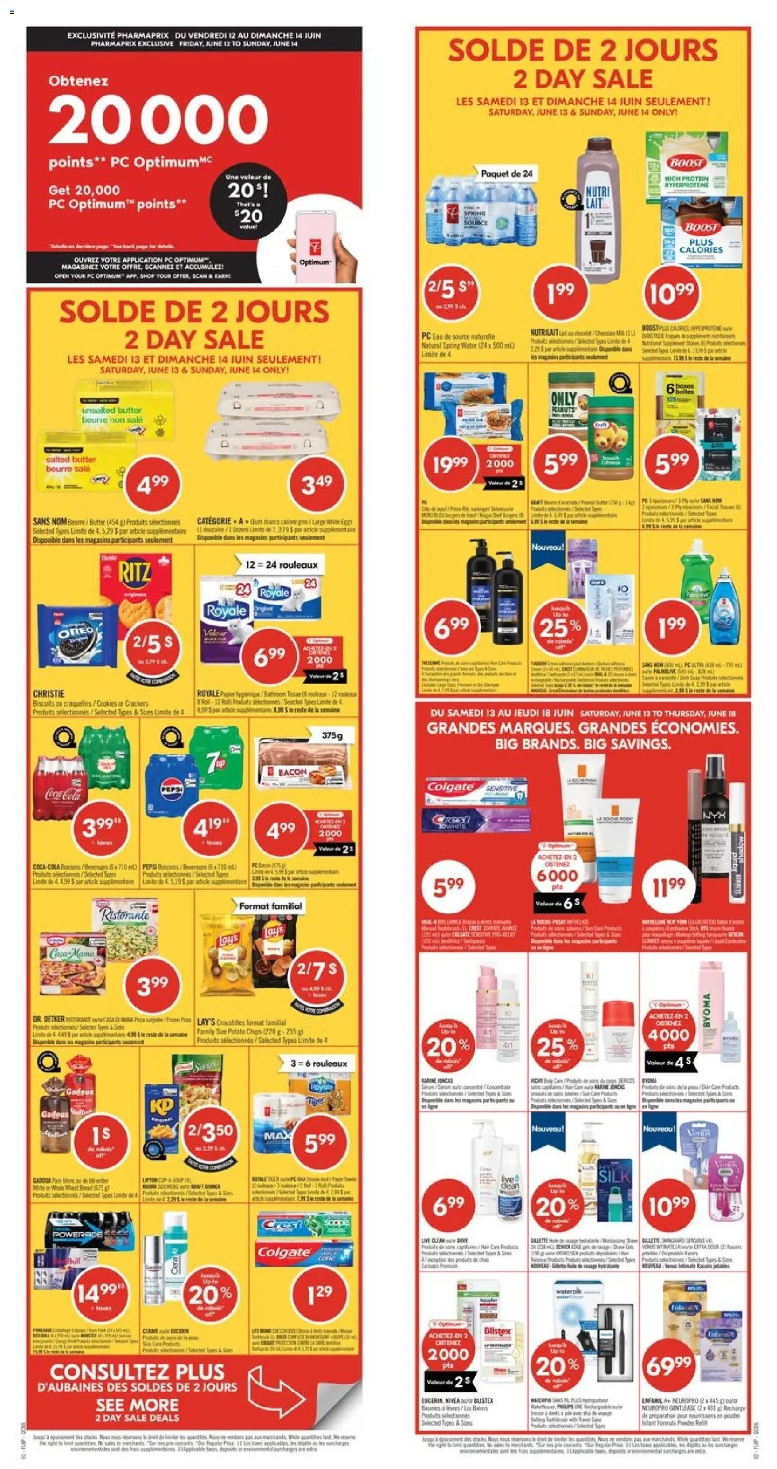 Pharmaprix weekly flyer / circulaire