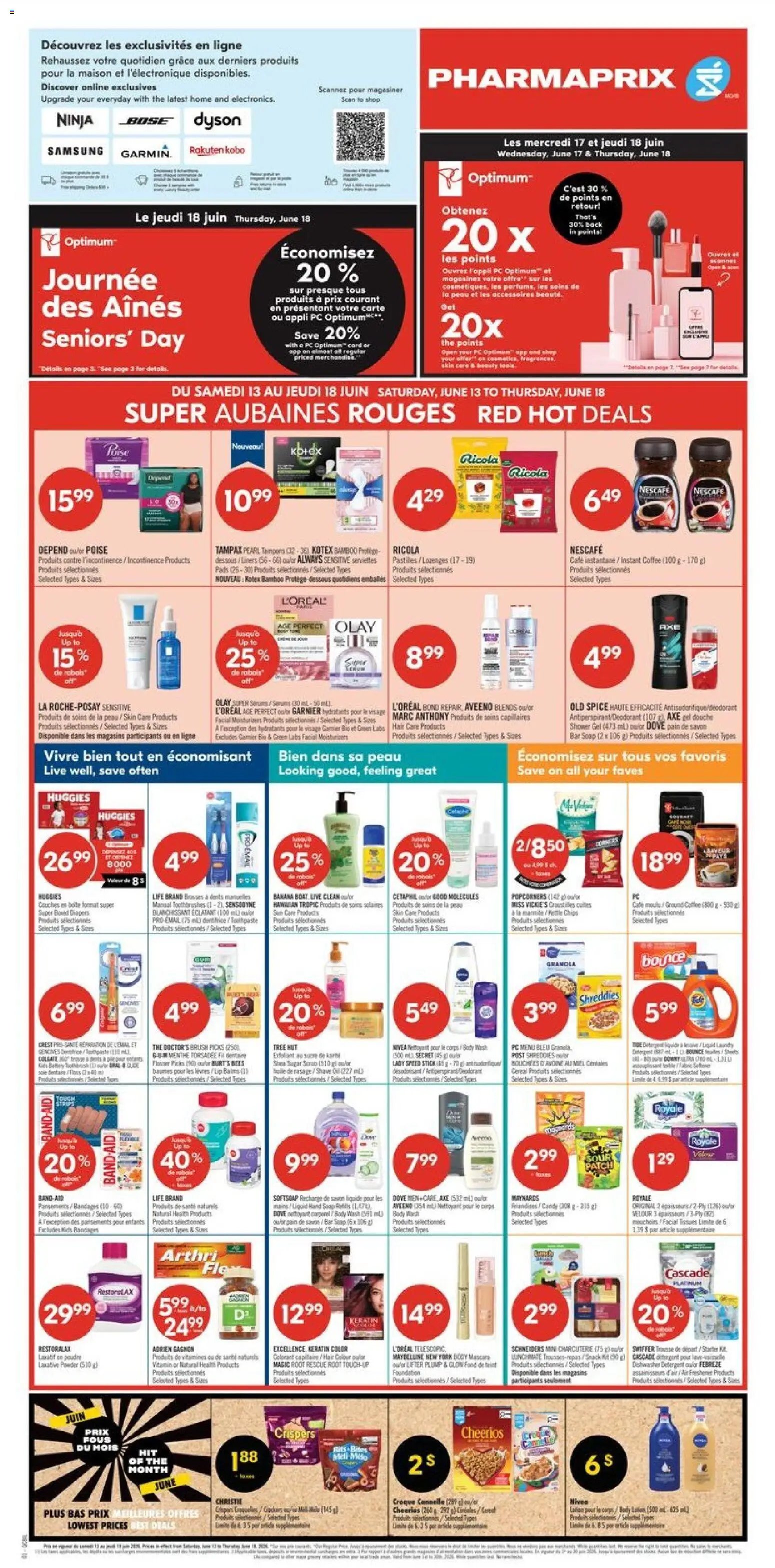 Pharmaprix weekly flyer / circulaire