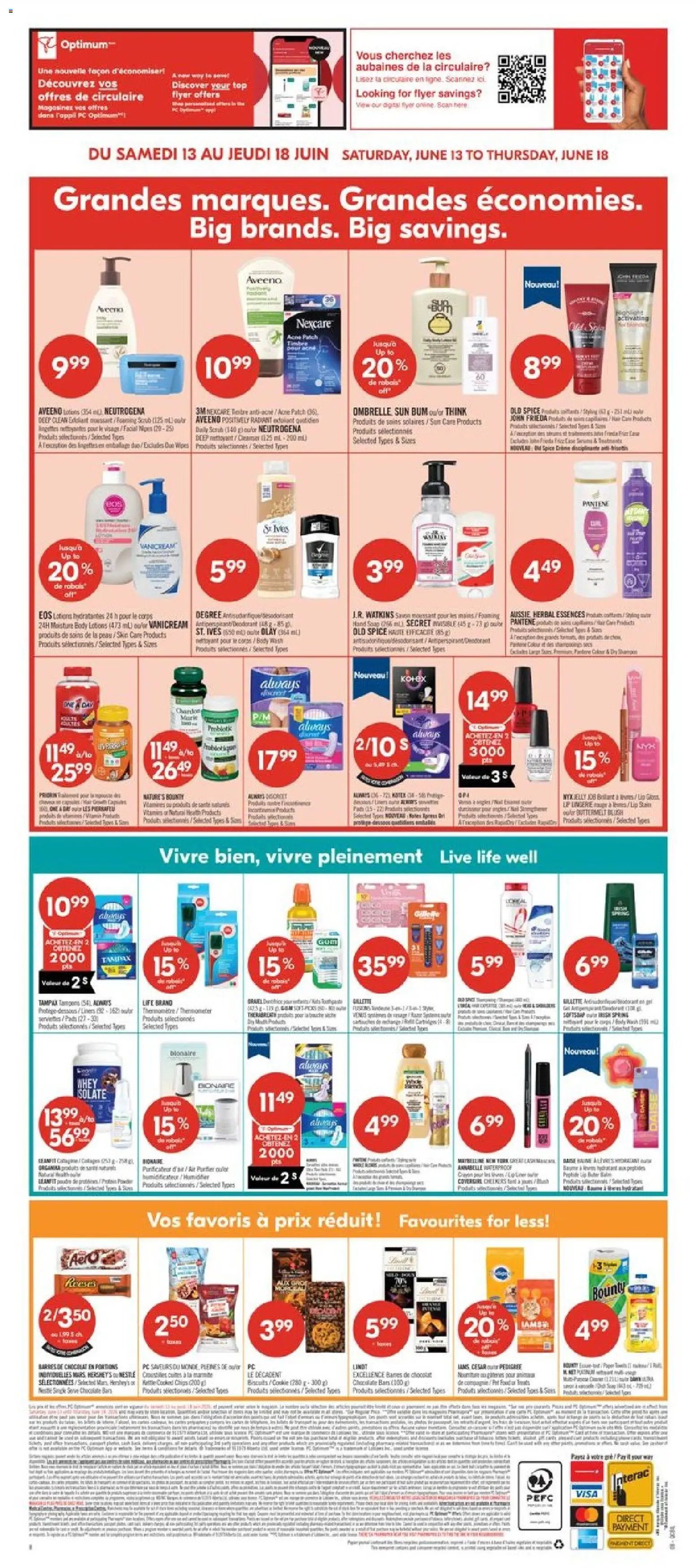 Pharmaprix weekly flyer / circulaire