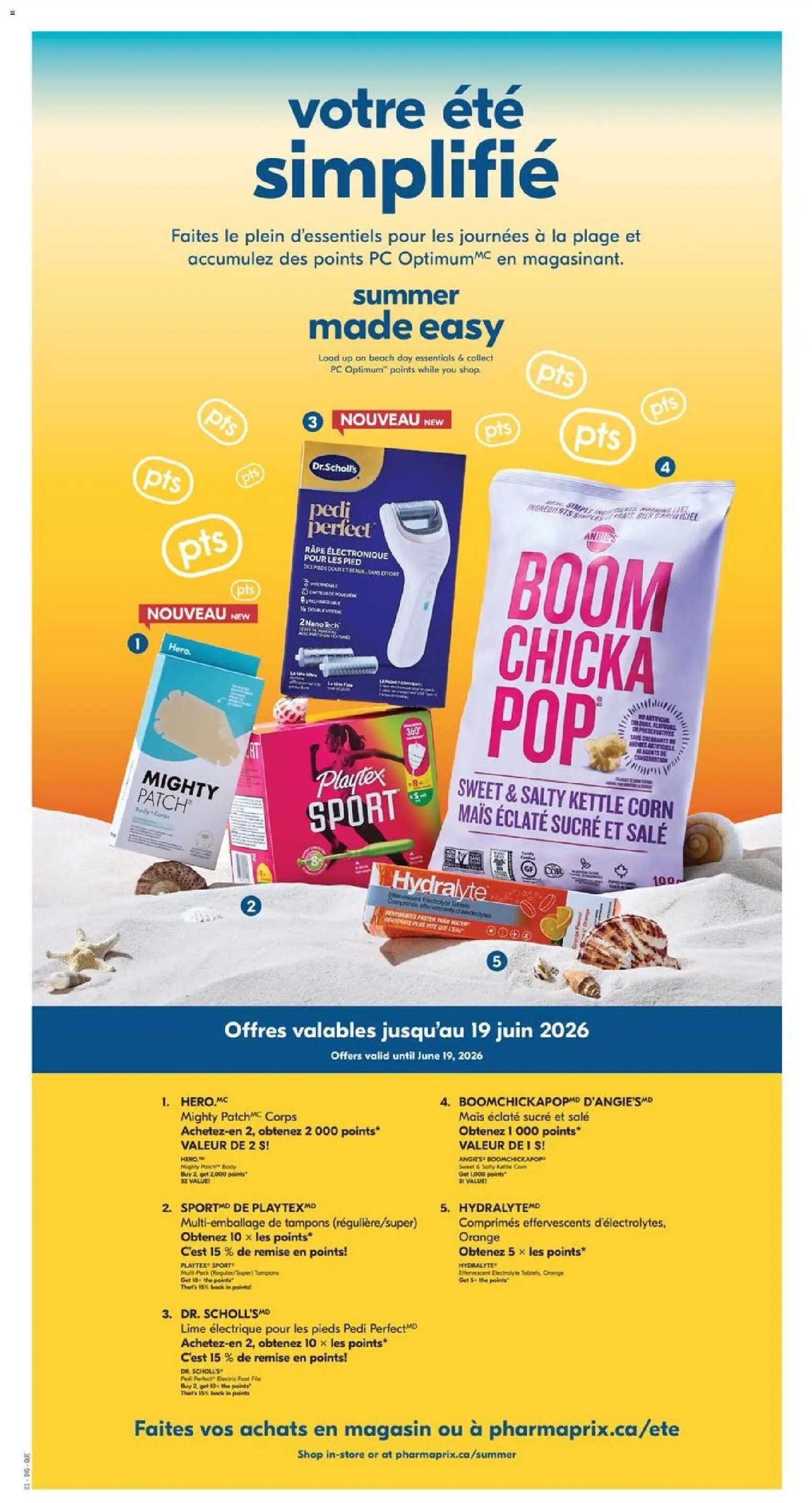 Pharmaprix weekly flyer / circulaire