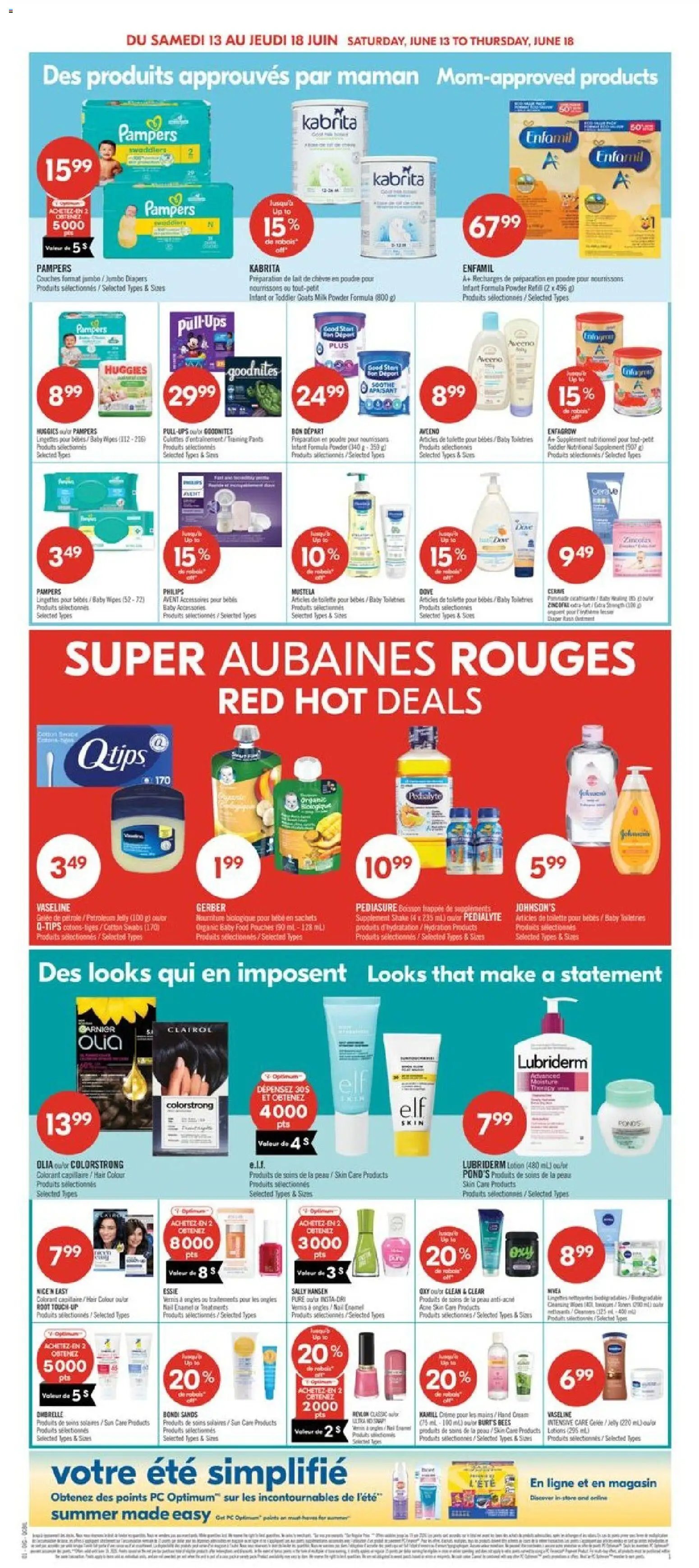 Pharmaprix weekly flyer / circulaire