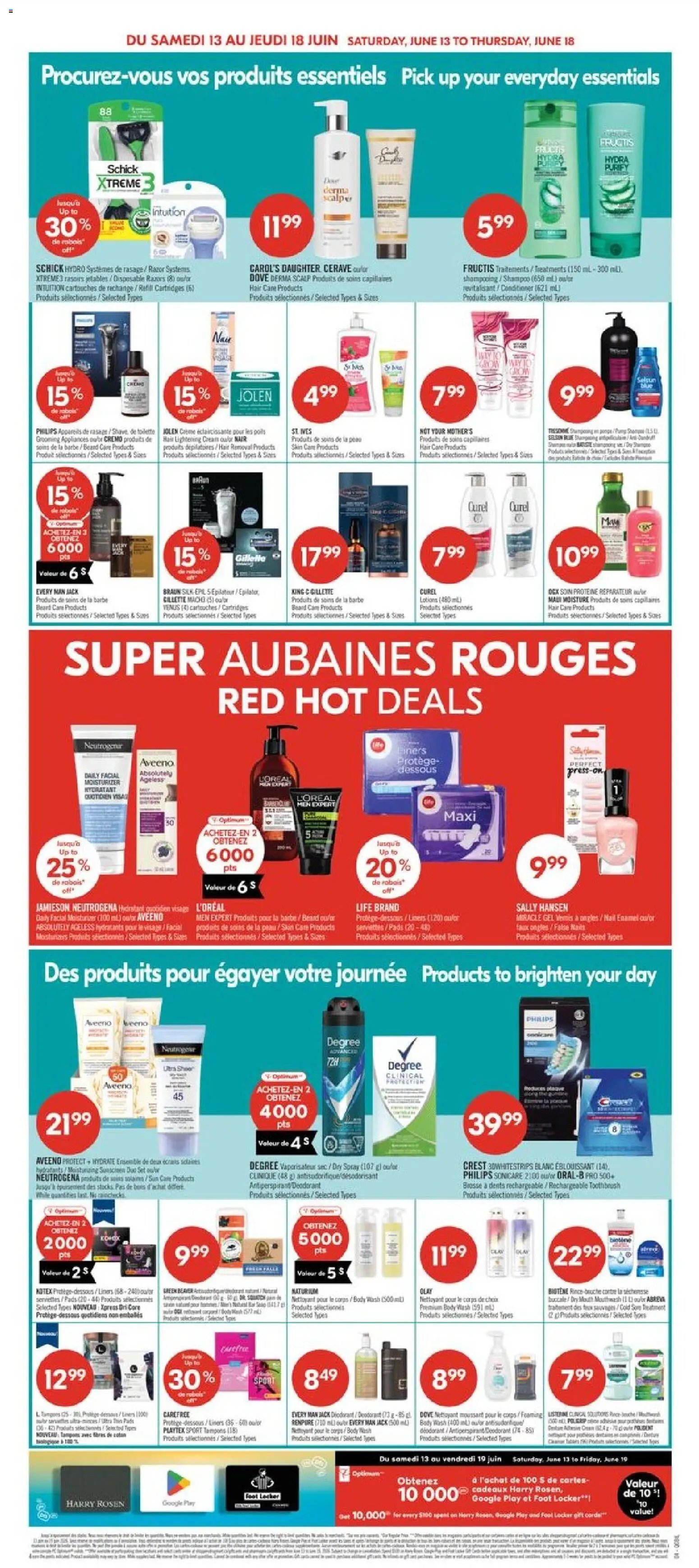 Pharmaprix weekly flyer / circulaire