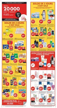 Pharmaprix weekly flyer / circulaire