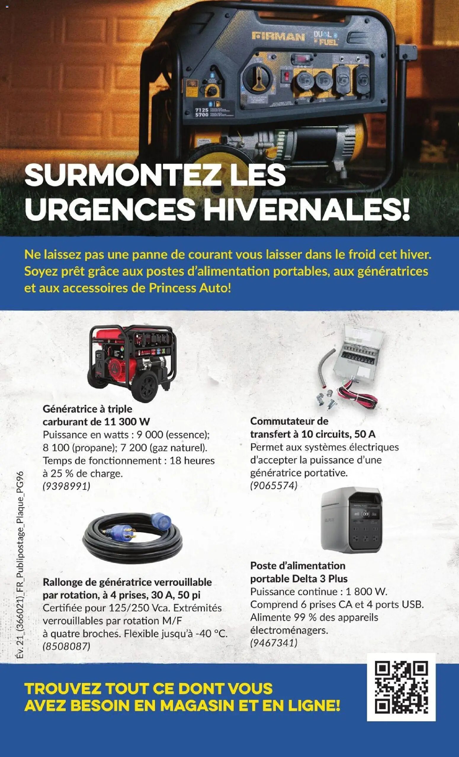 Princess Auto circulaire - 2 Semaines de Soldes !