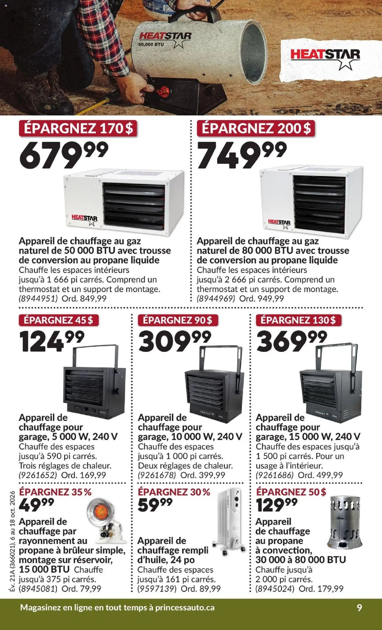 Princess Auto circulaire - 2 Semaines de Soldes !