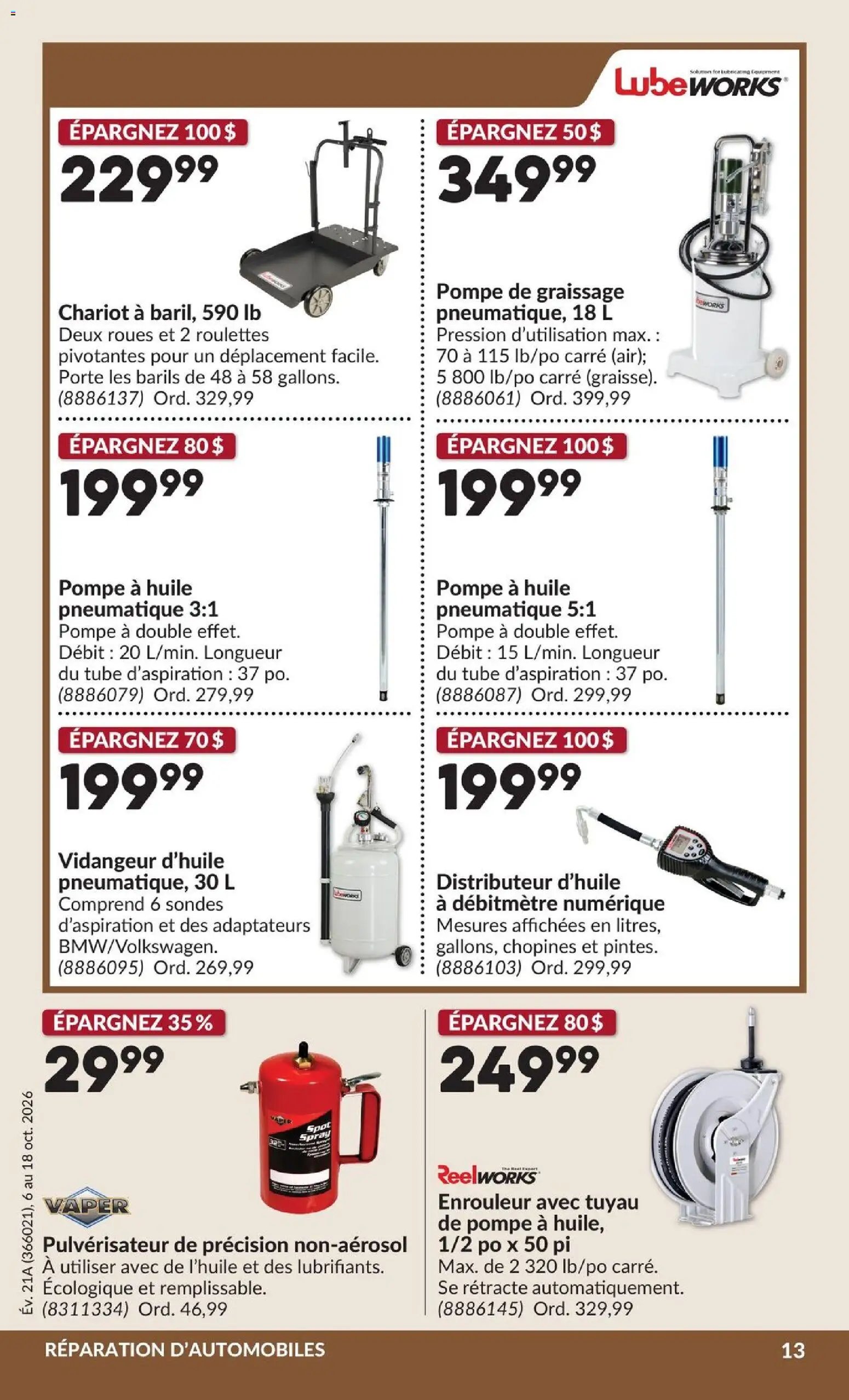 Princess Auto circulaire - 2 Semaines de Soldes !