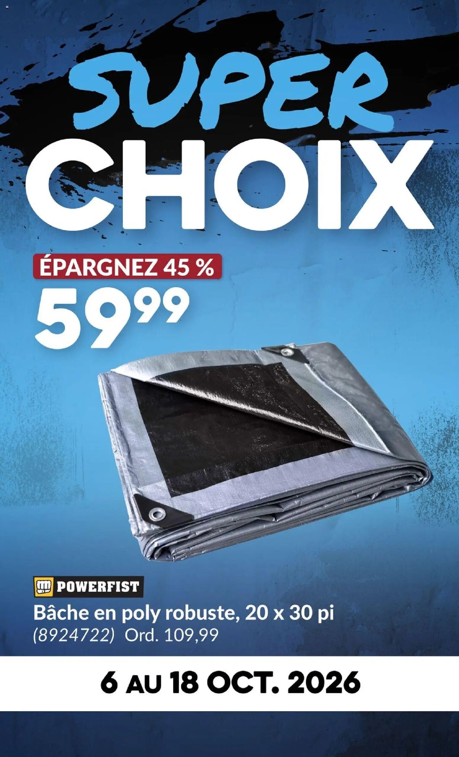 Princess Auto circulaire - 2 Semaines de Soldes !