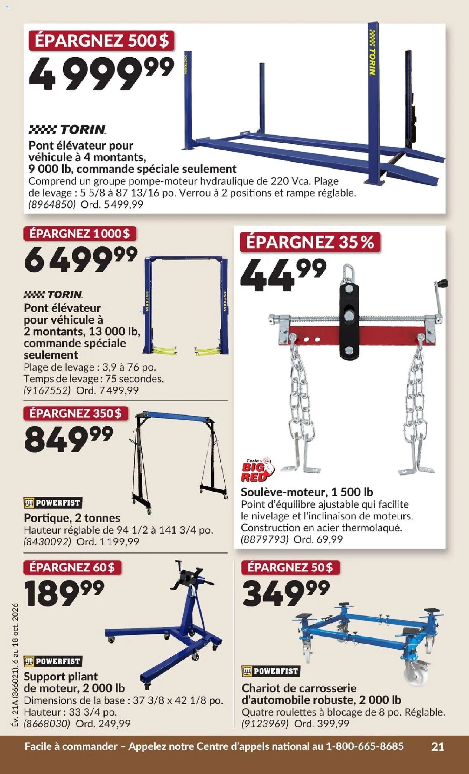 Princess Auto circulaire - 2 Semaines de Soldes !