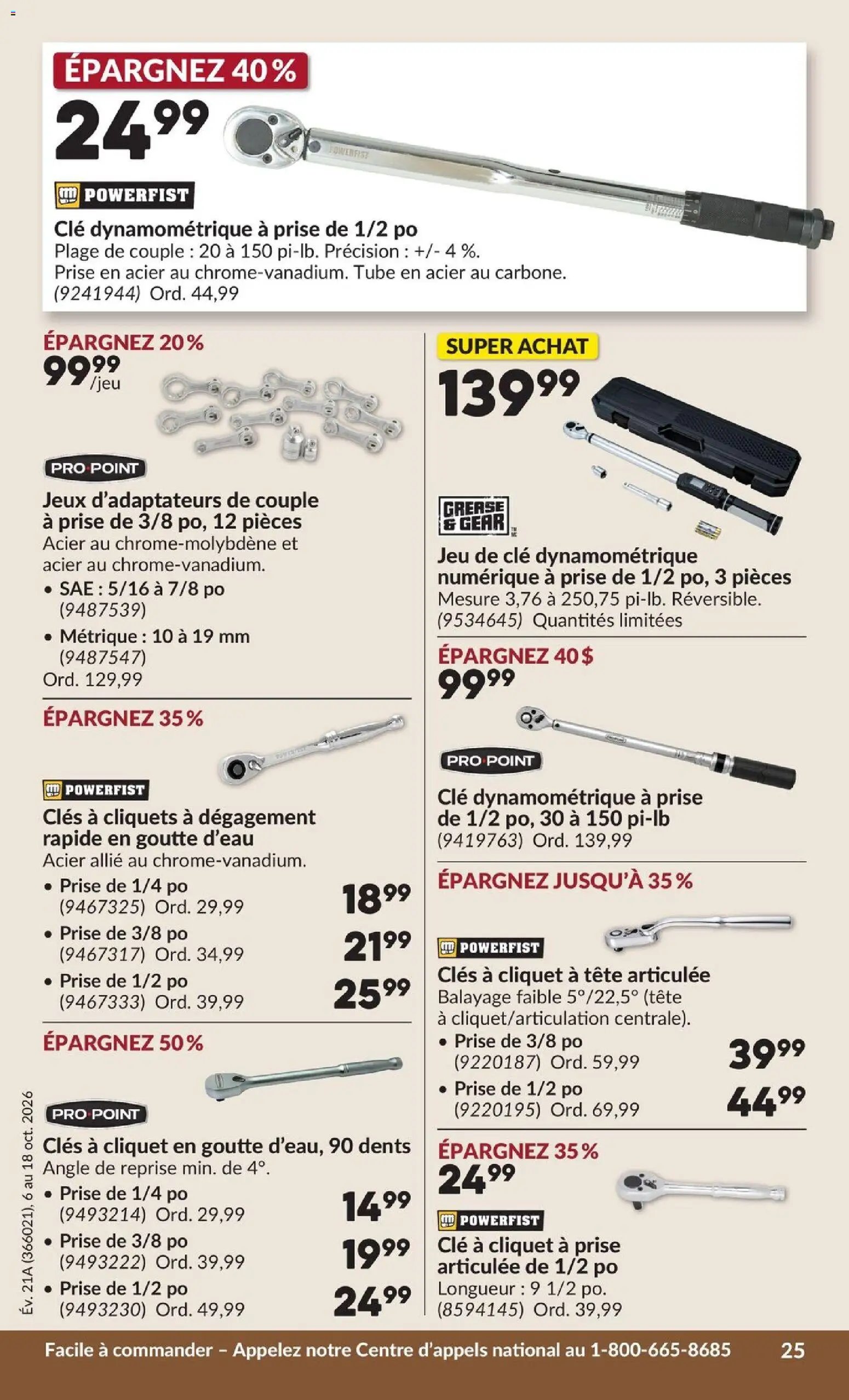 Princess Auto circulaire - 2 Semaines de Soldes !