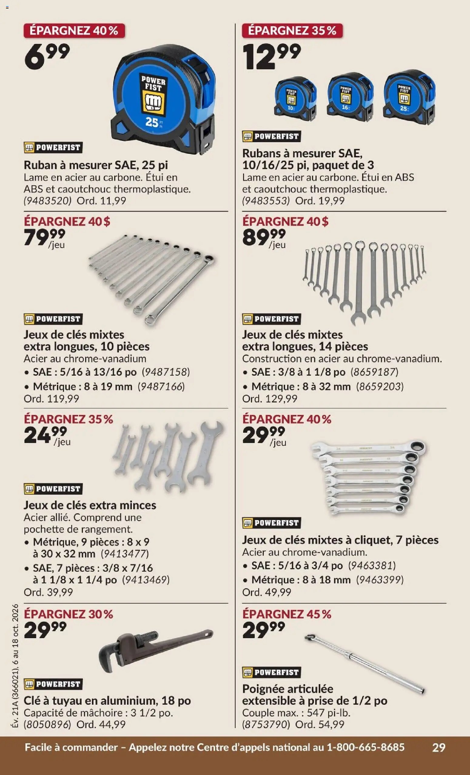 Princess Auto circulaire - 2 Semaines de Soldes !