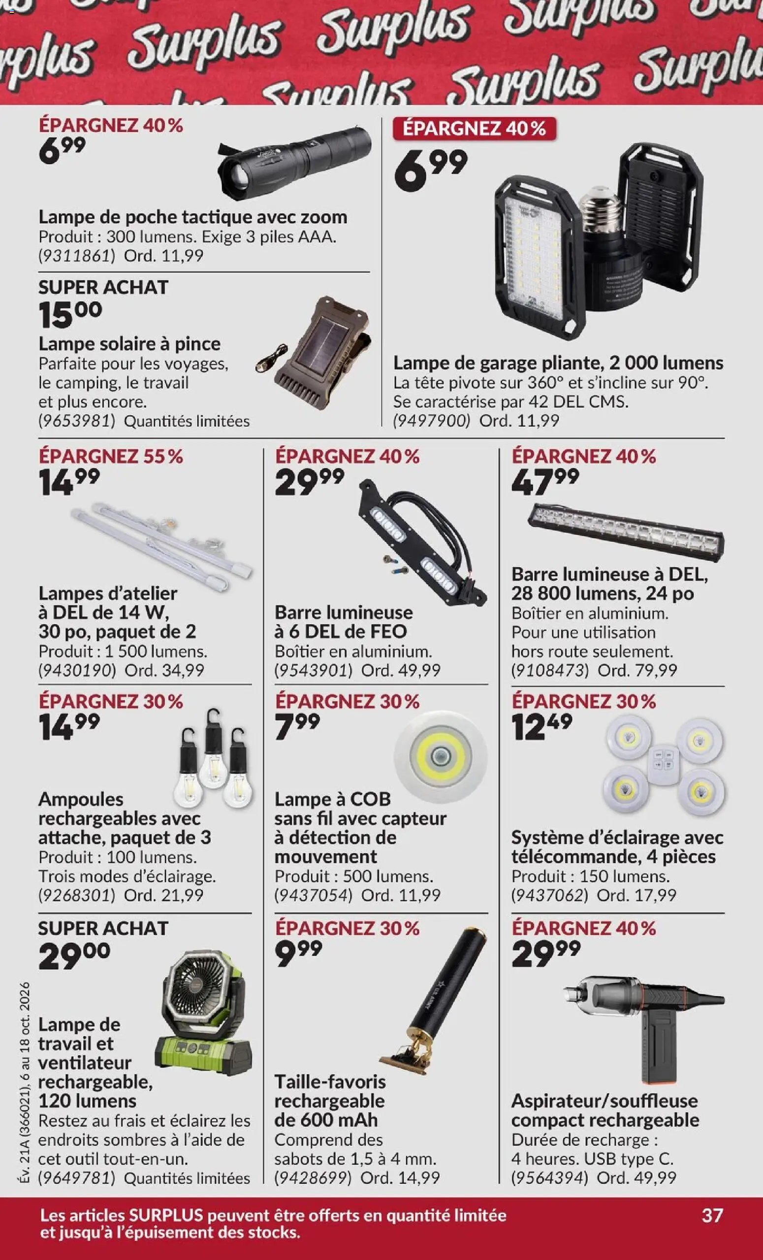 Princess Auto circulaire - 2 Semaines de Soldes !
