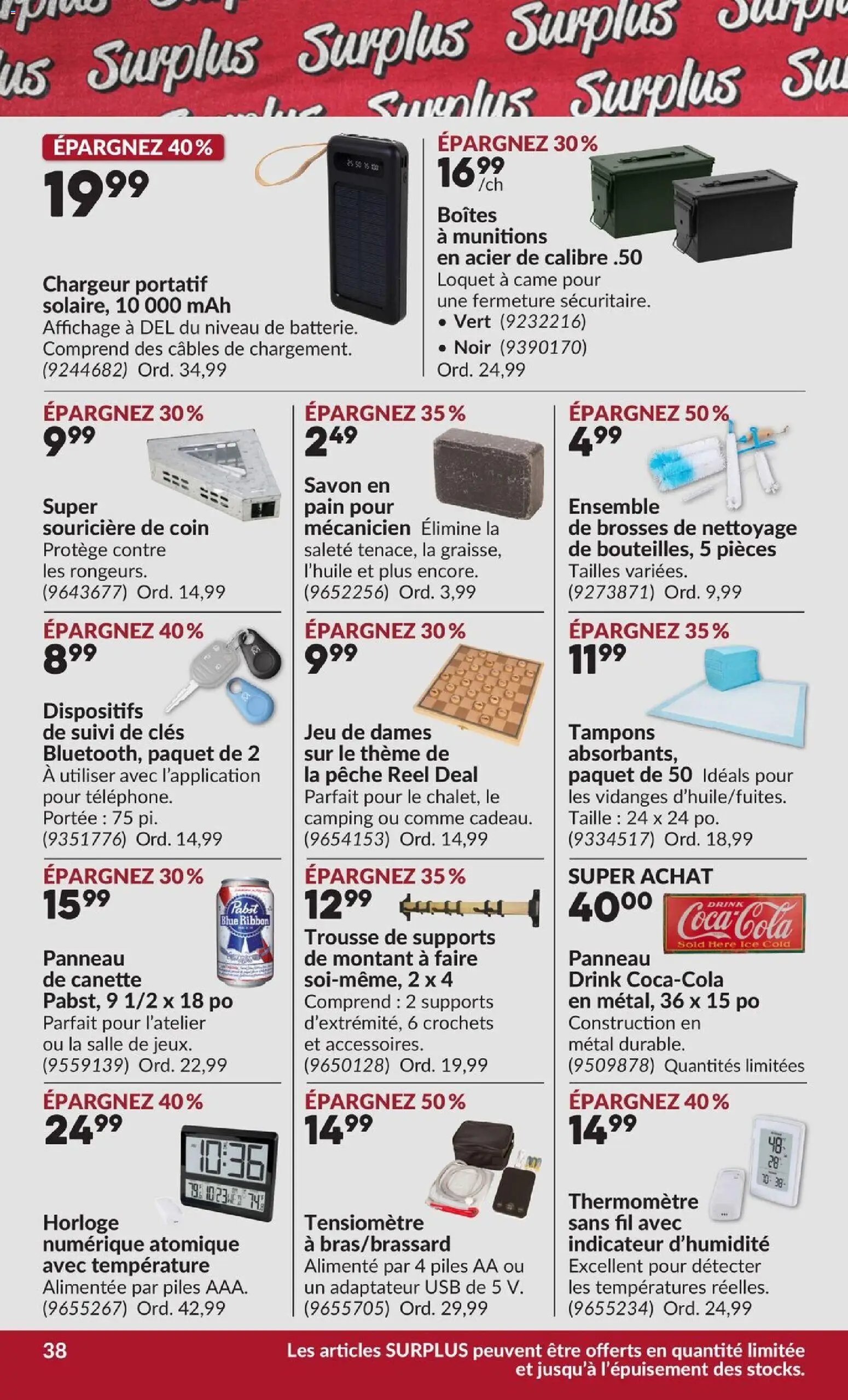 Princess Auto circulaire - 2 Semaines de Soldes !