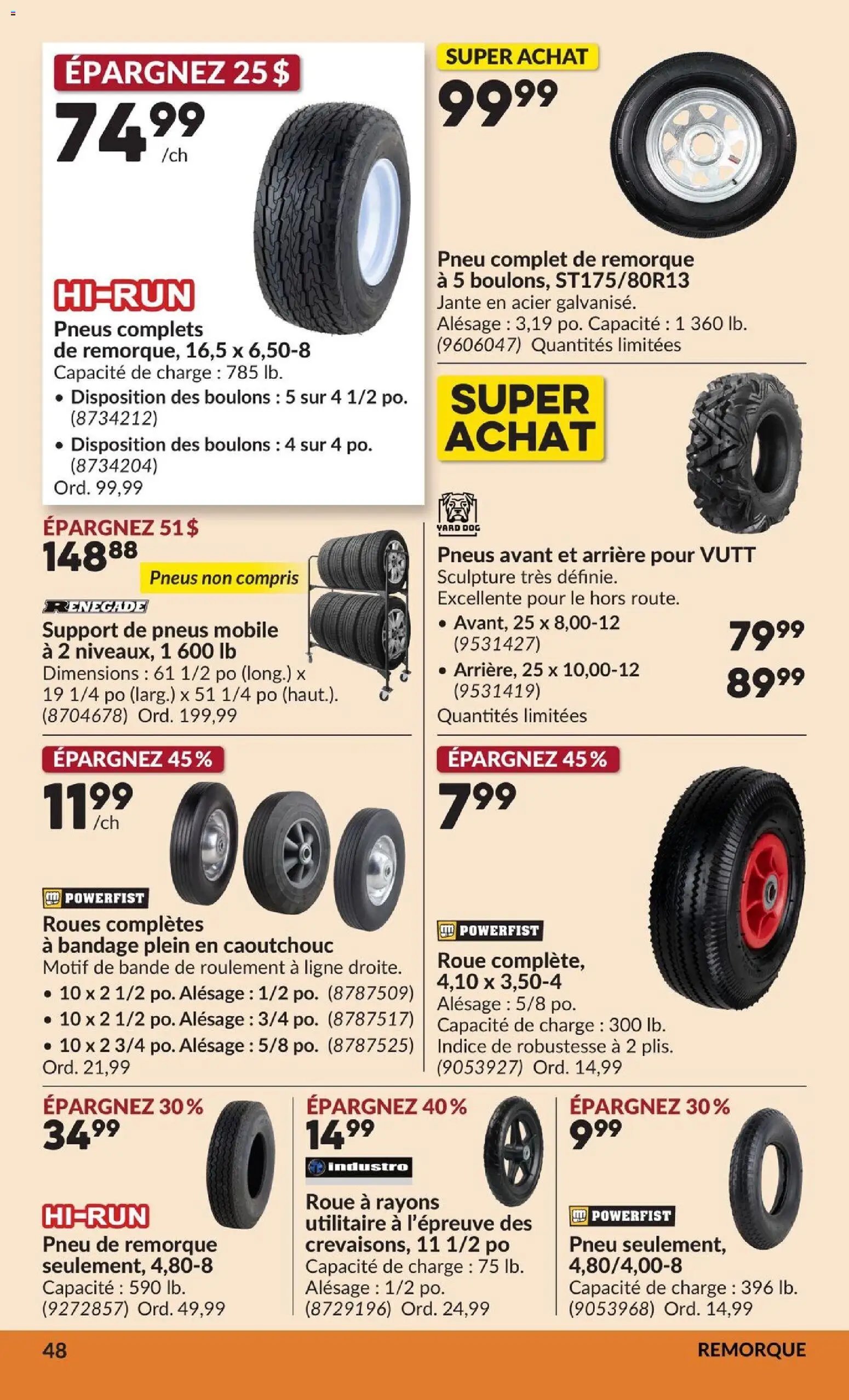 Princess Auto circulaire - 2 Semaines de Soldes !