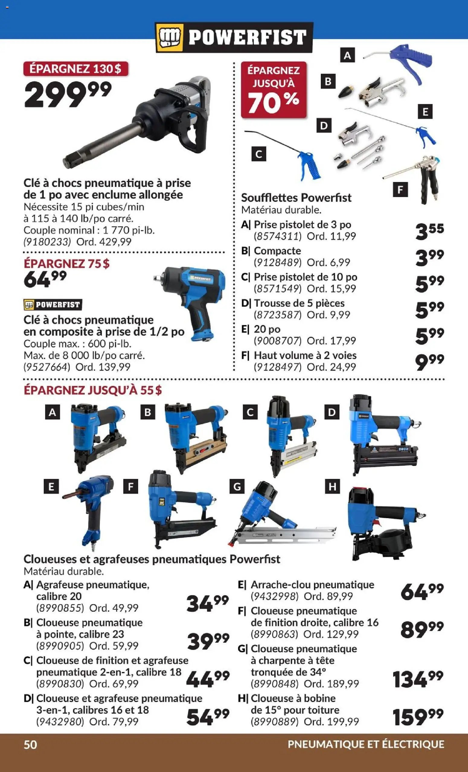 Princess Auto circulaire - 2 Semaines de Soldes !