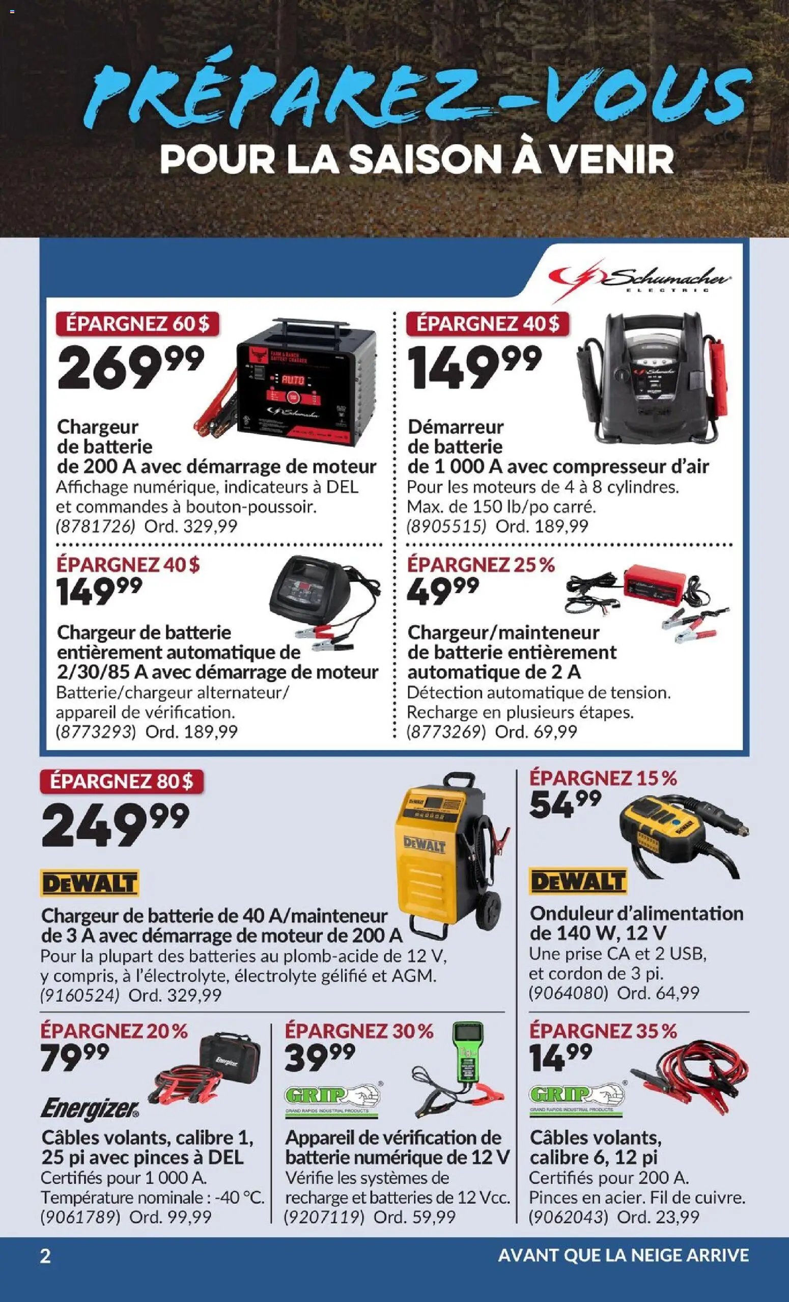 Princess Auto circulaire - 2 Semaines de Soldes !