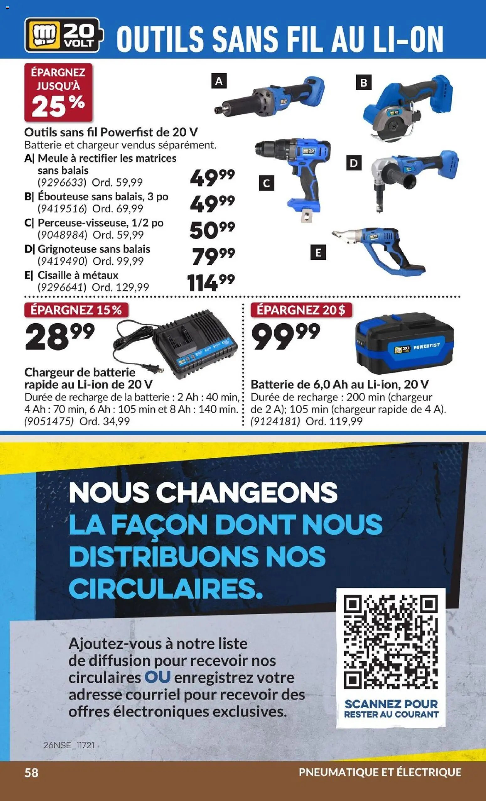 Princess Auto circulaire - 2 Semaines de Soldes !