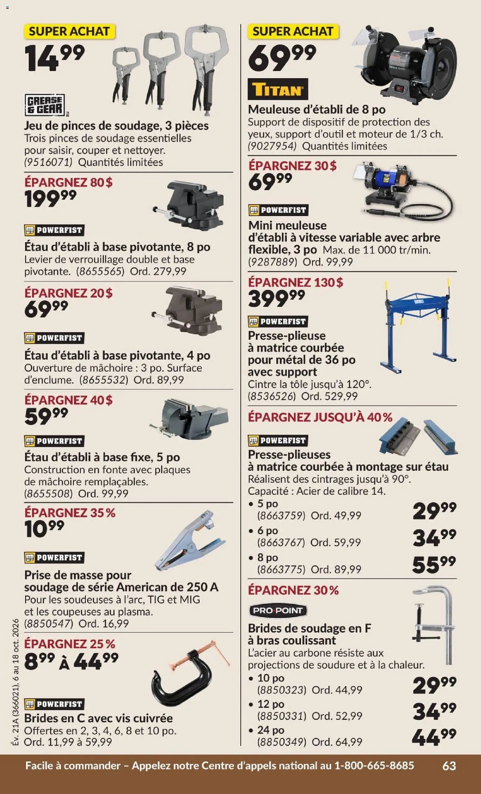 Princess Auto circulaire - 2 Semaines de Soldes !