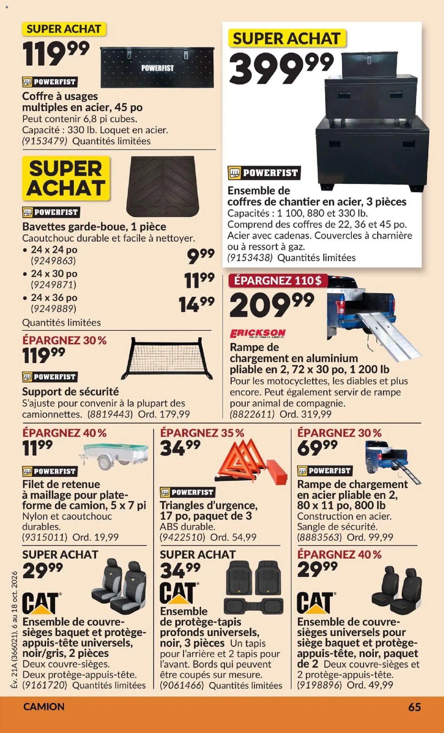 Princess Auto circulaire - 2 Semaines de Soldes !