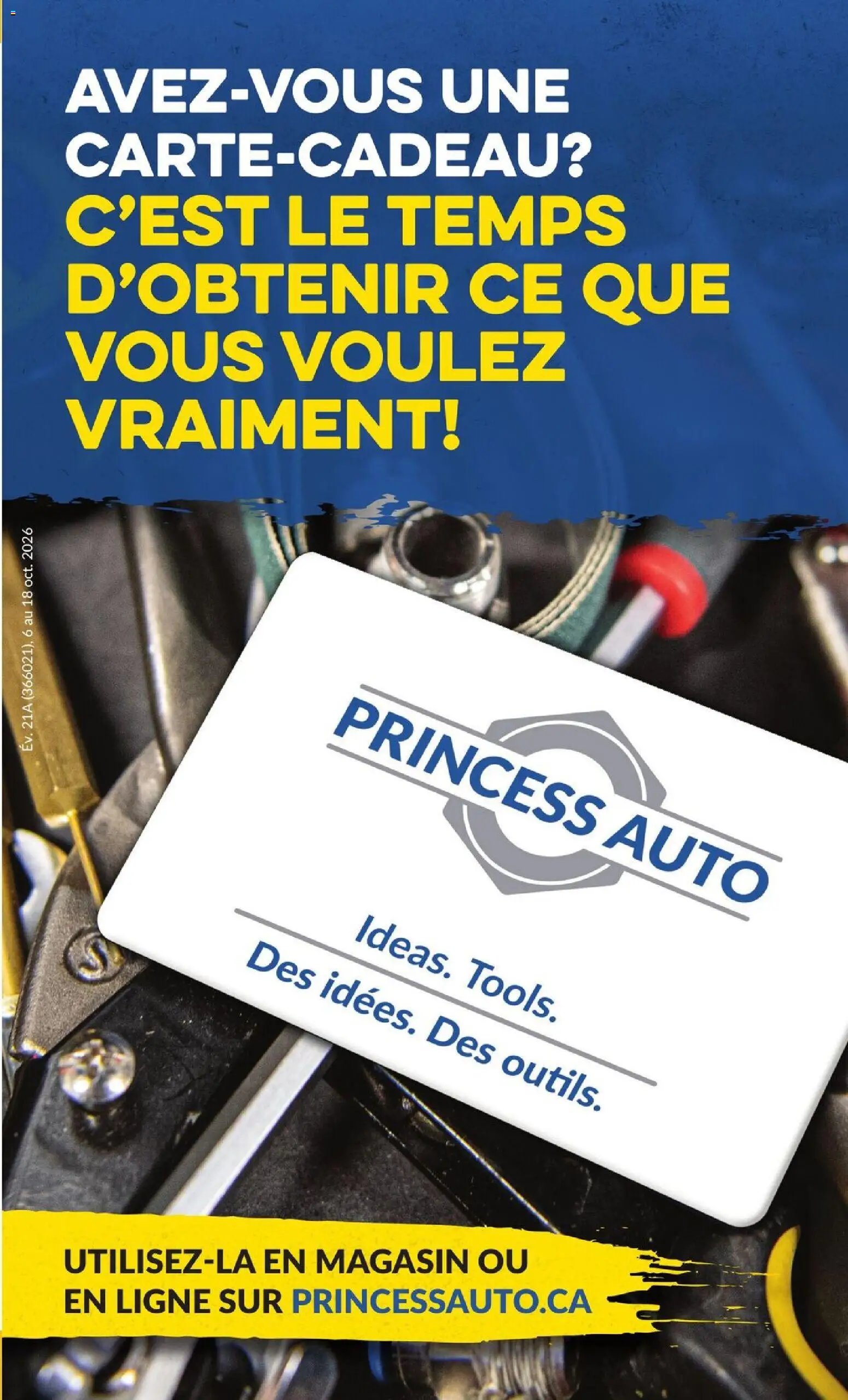 Princess Auto circulaire - 2 Semaines de Soldes !