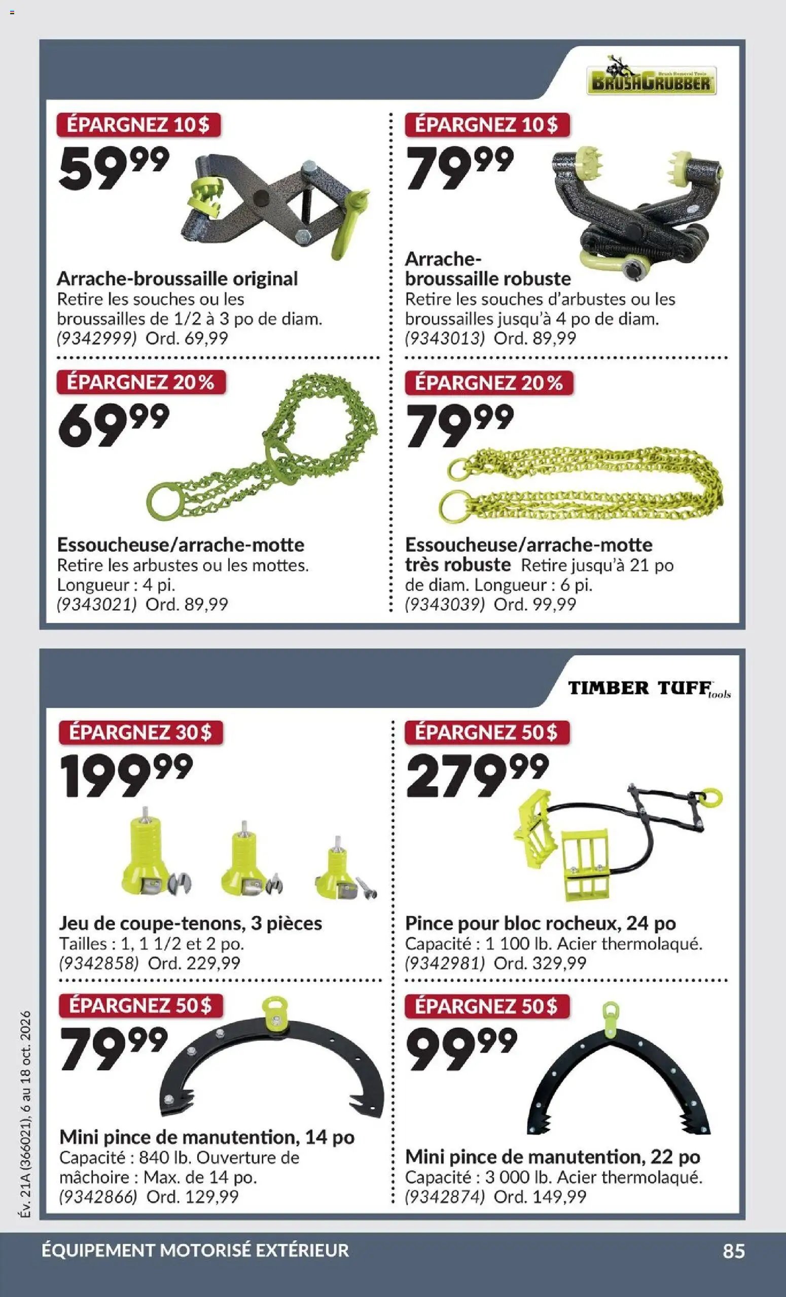 Princess Auto circulaire - 2 Semaines de Soldes !