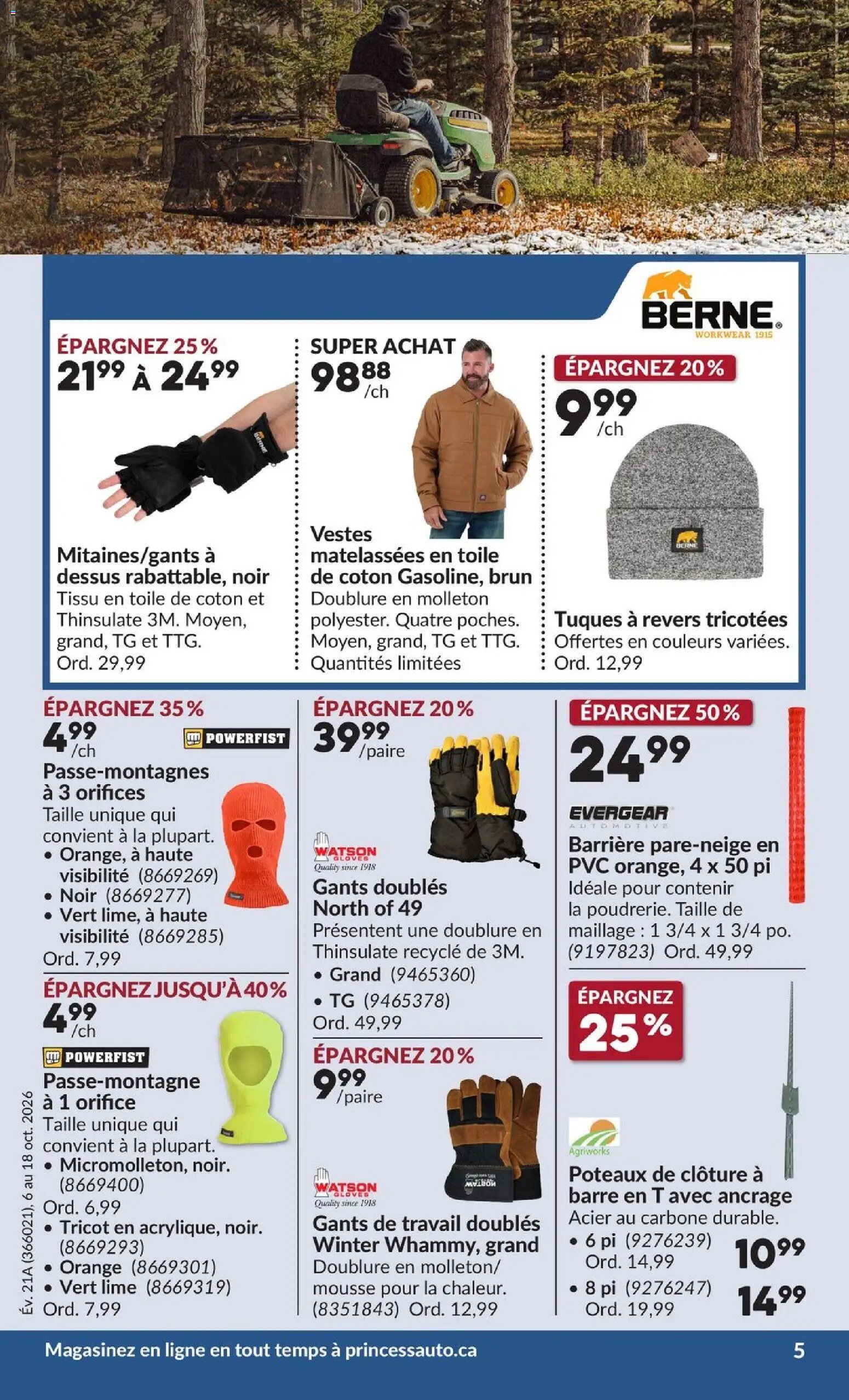 Princess Auto circulaire - 2 Semaines de Soldes !