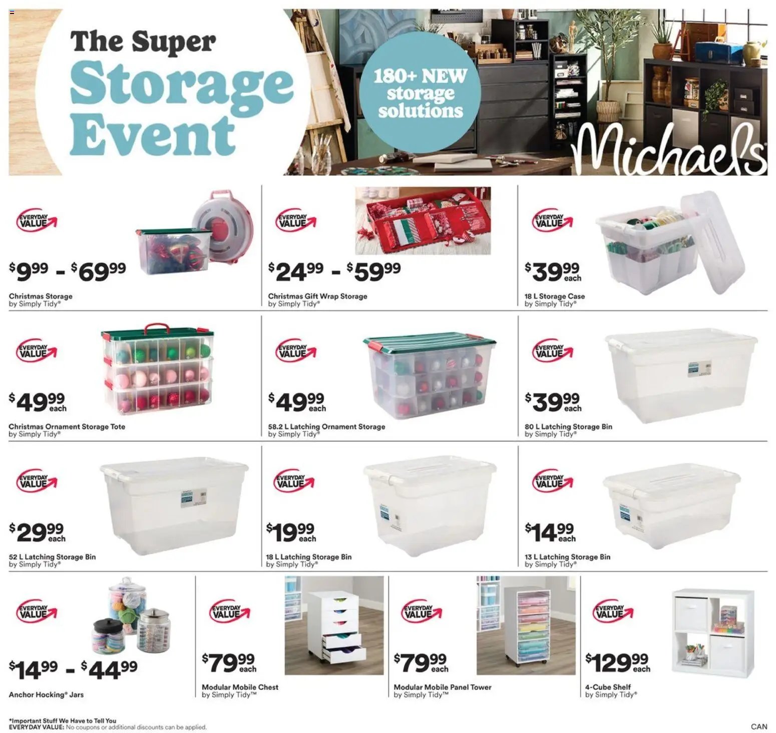 Michaels weekly flyer / circulaire