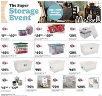 Michaels weekly flyer / circulaire