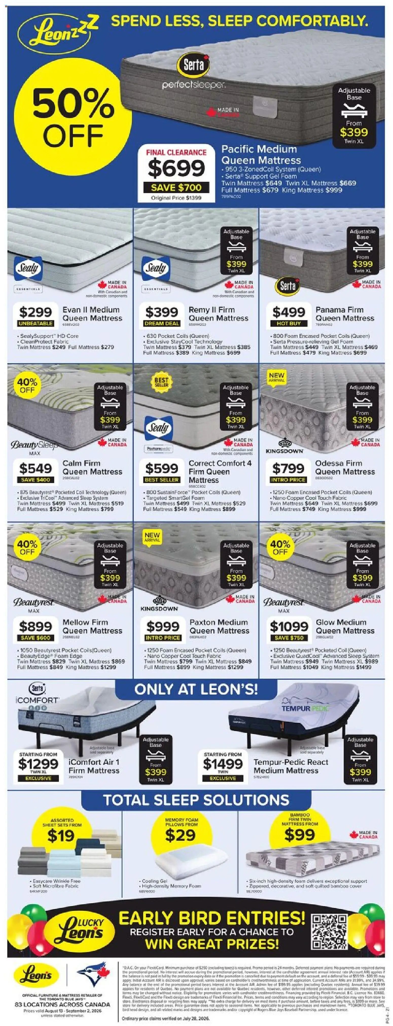 Leon's weekly flyer / circulaire
