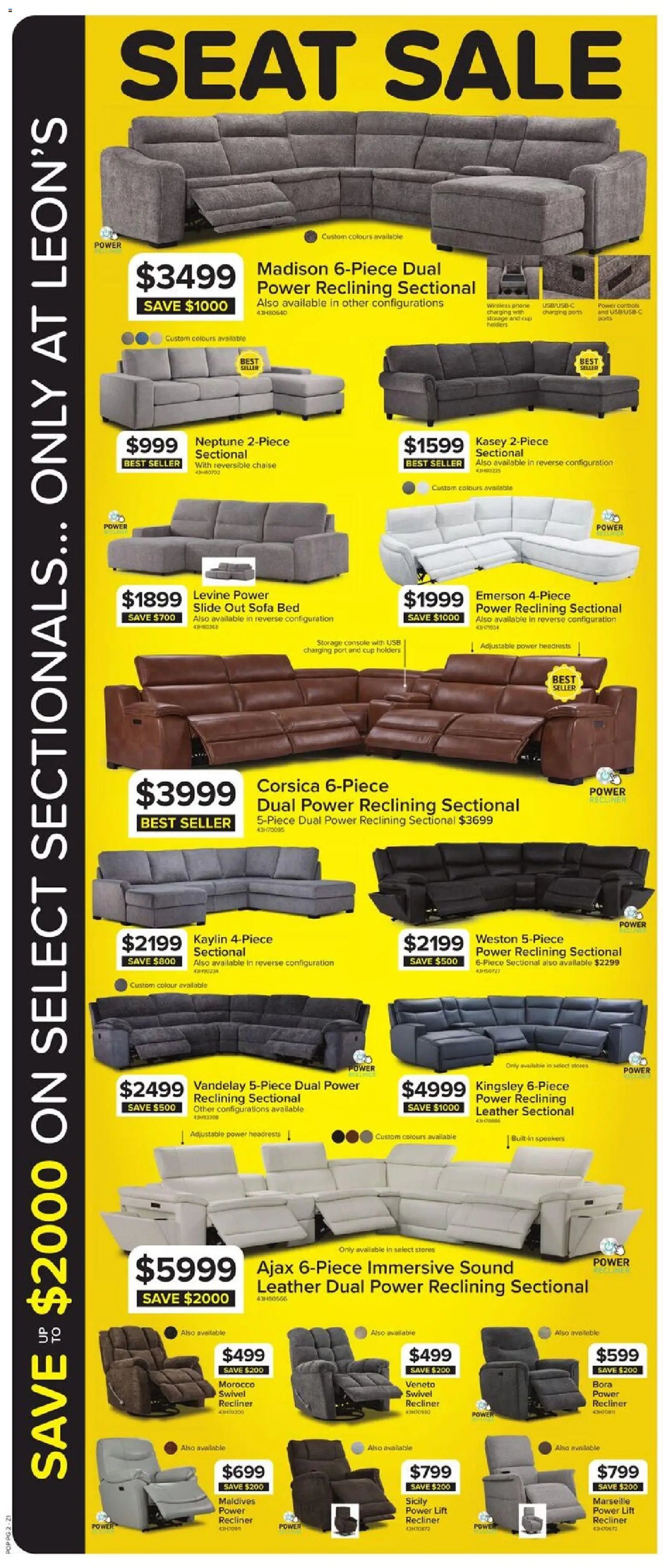 Leon's weekly flyer / circulaire