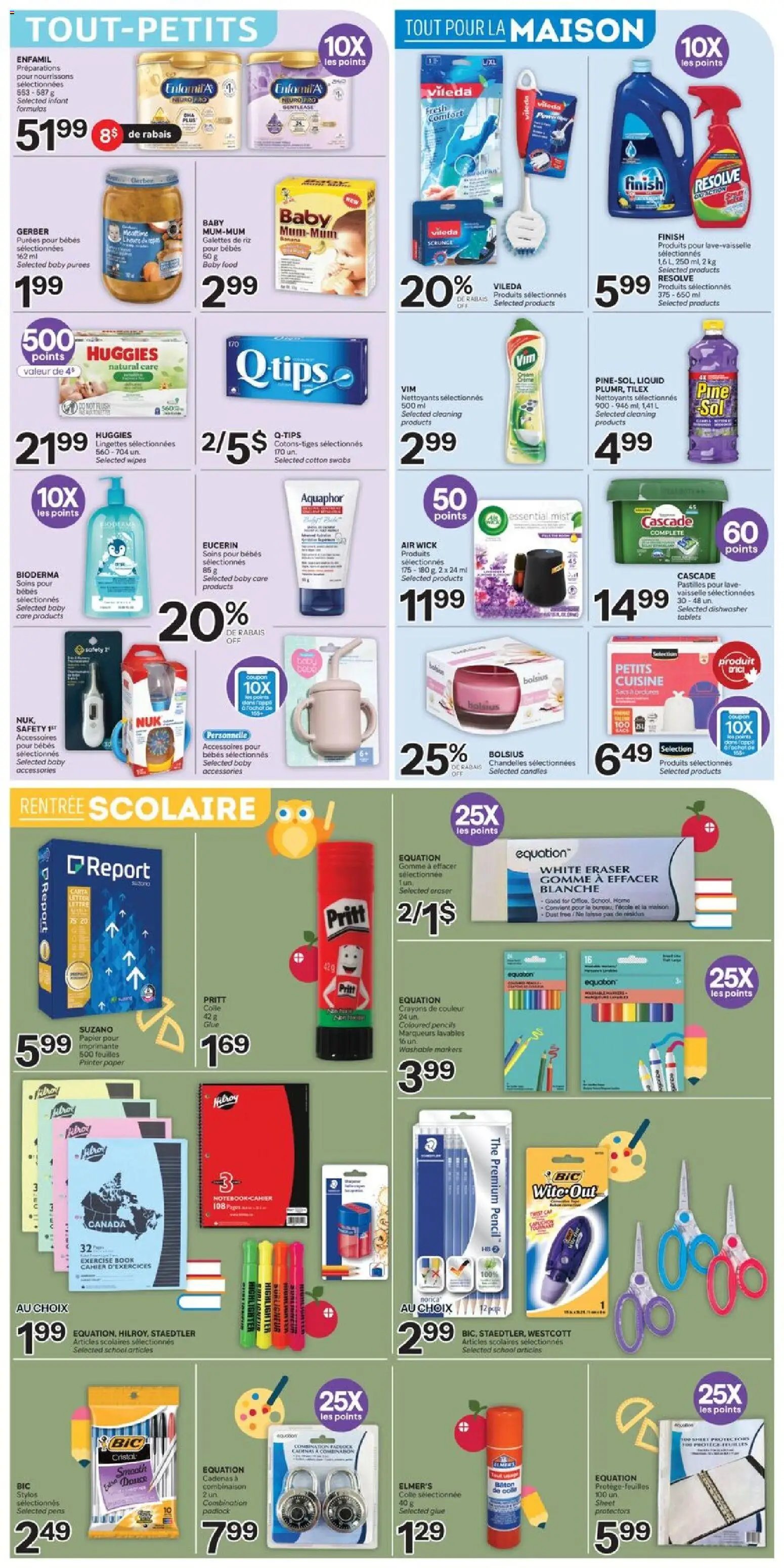 Brunet weekly flyer / circulaire