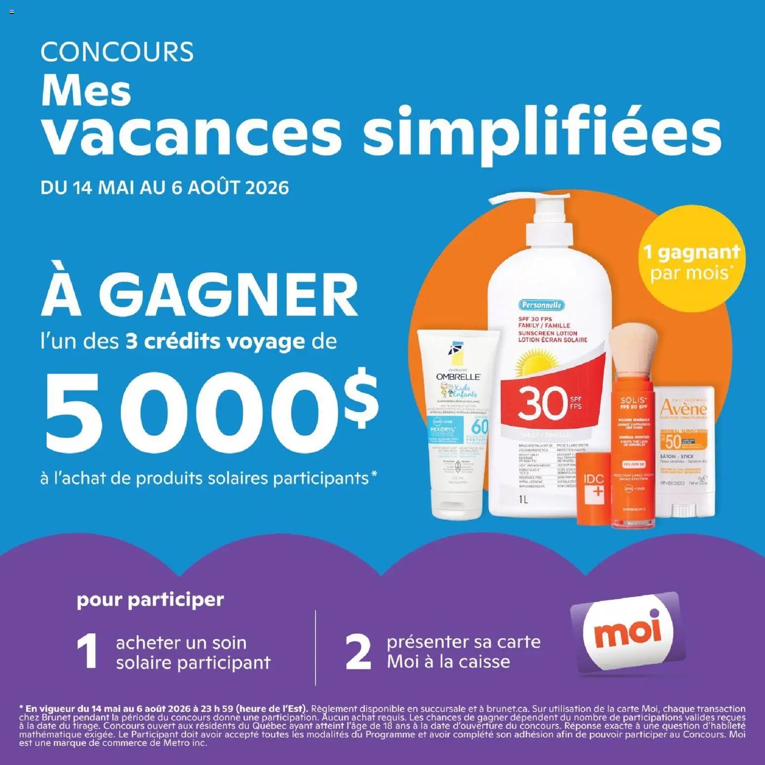 Brunet weekly flyer / circulaire
