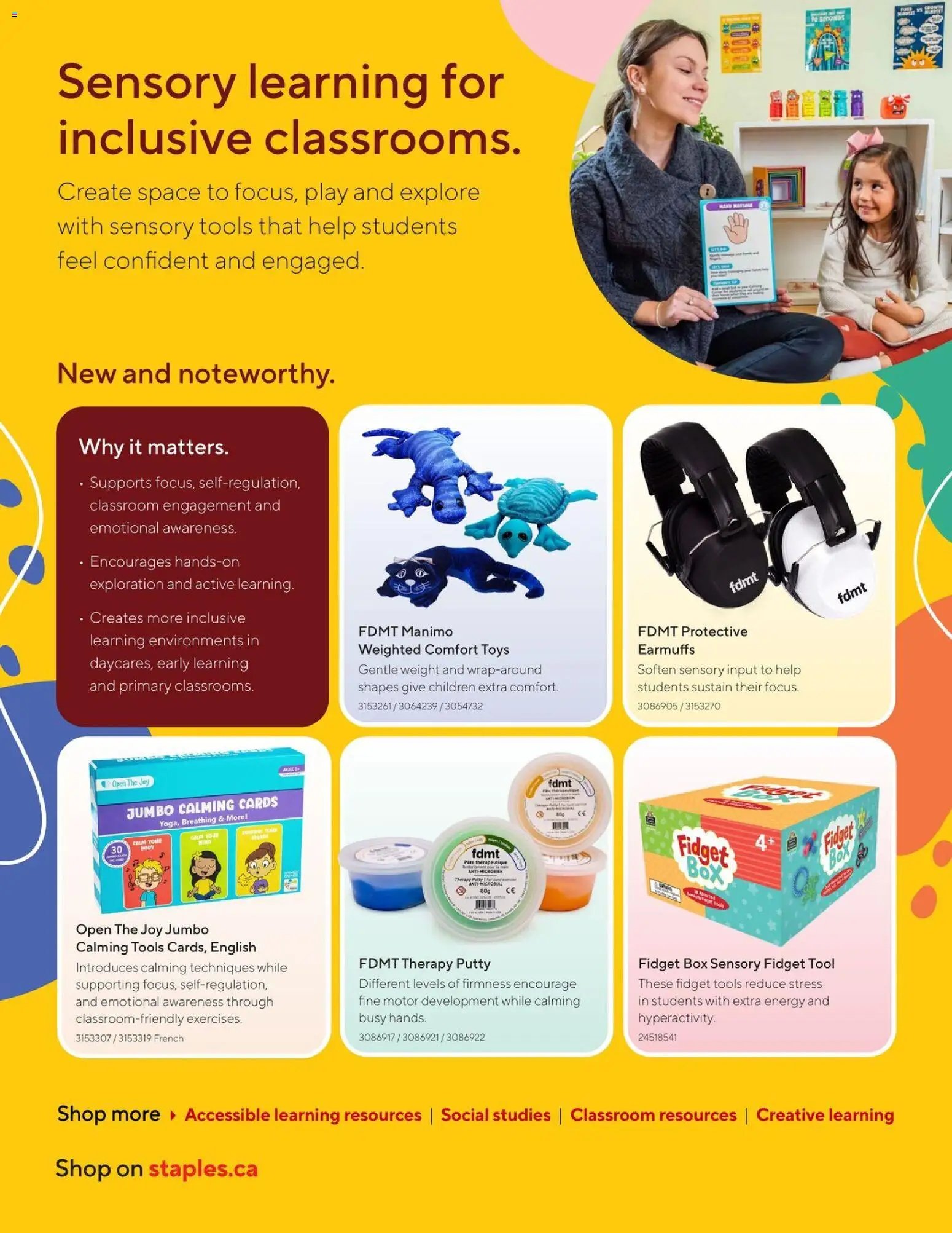 Staples flyer - Quarterly newsletter