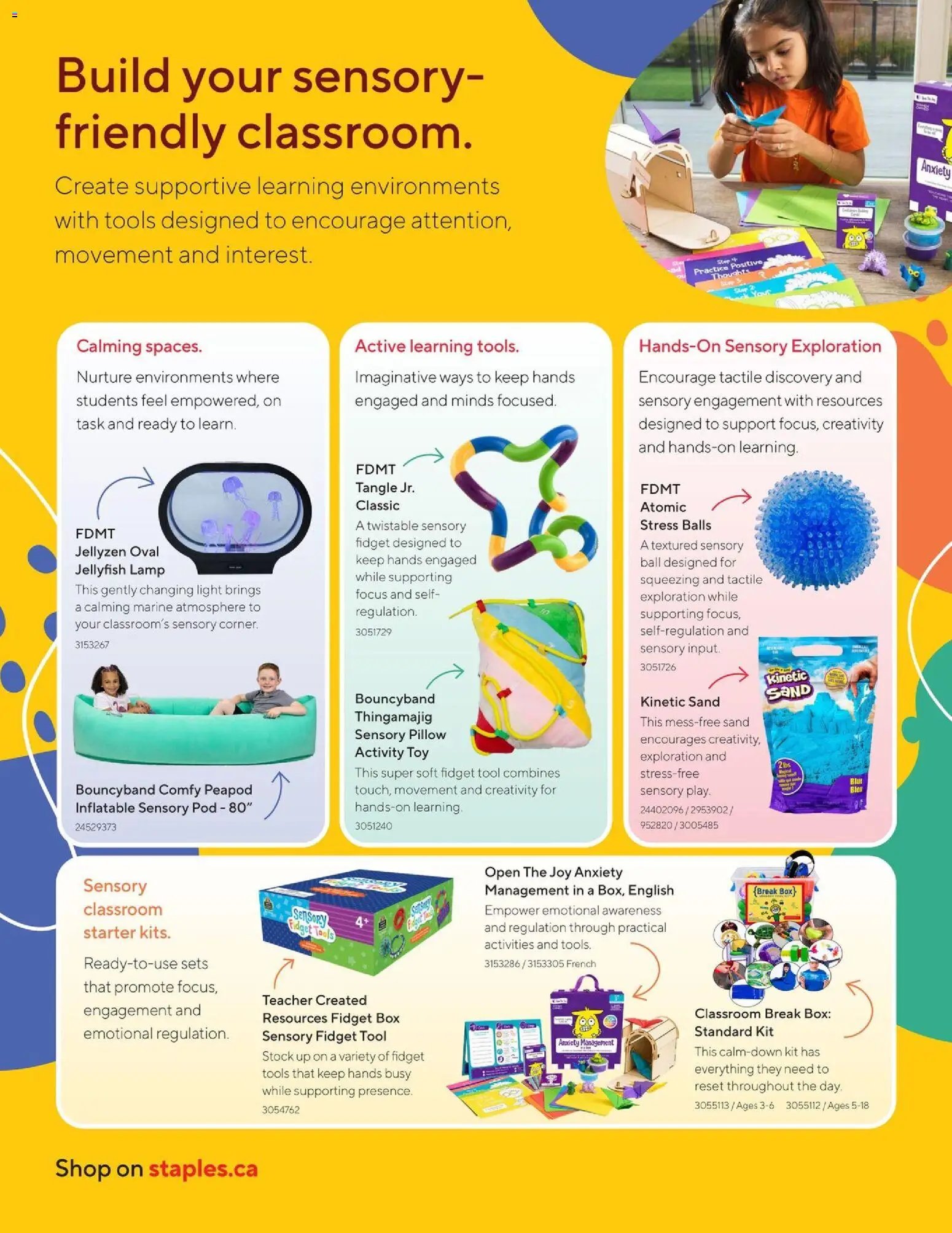 Staples flyer - Quarterly newsletter