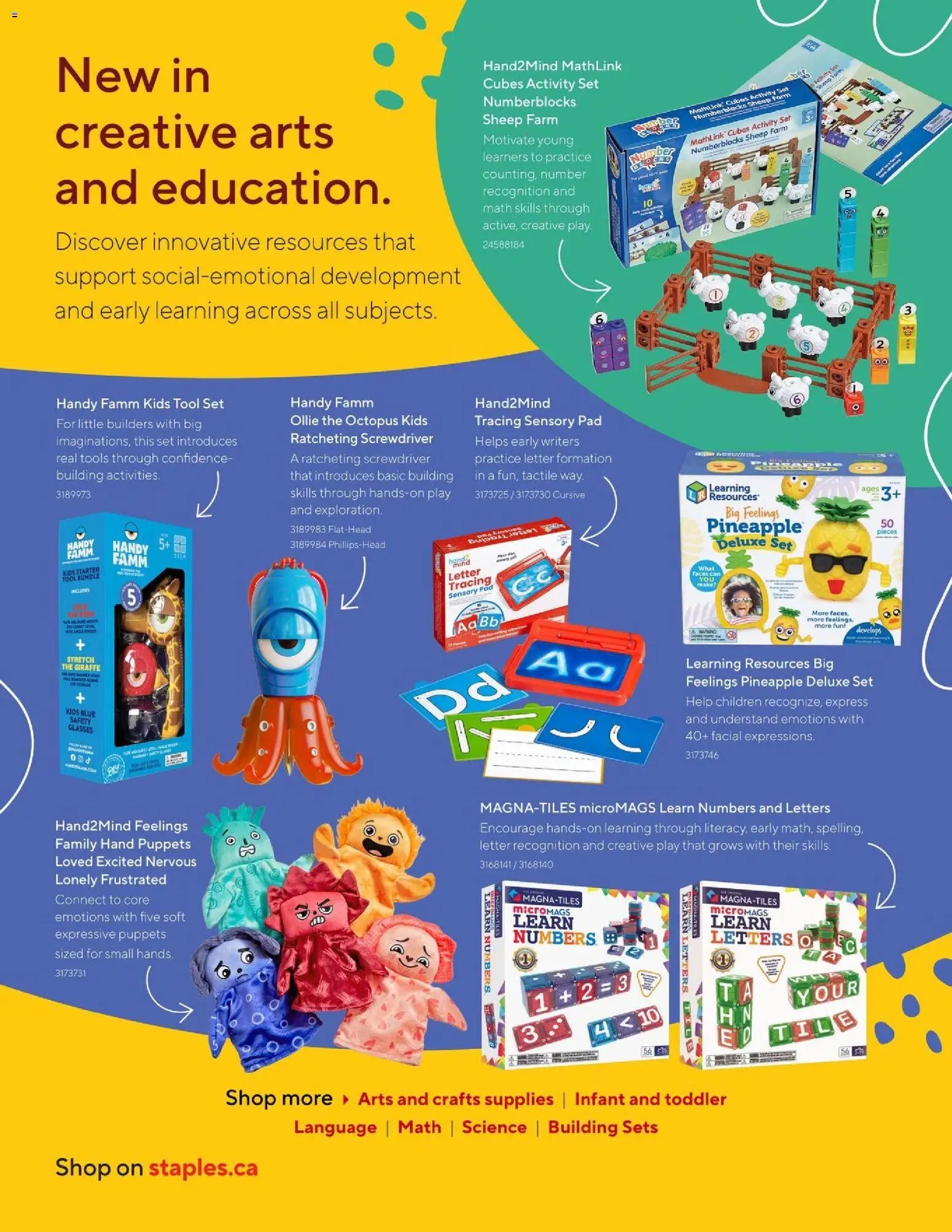 Staples flyer - Quarterly newsletter