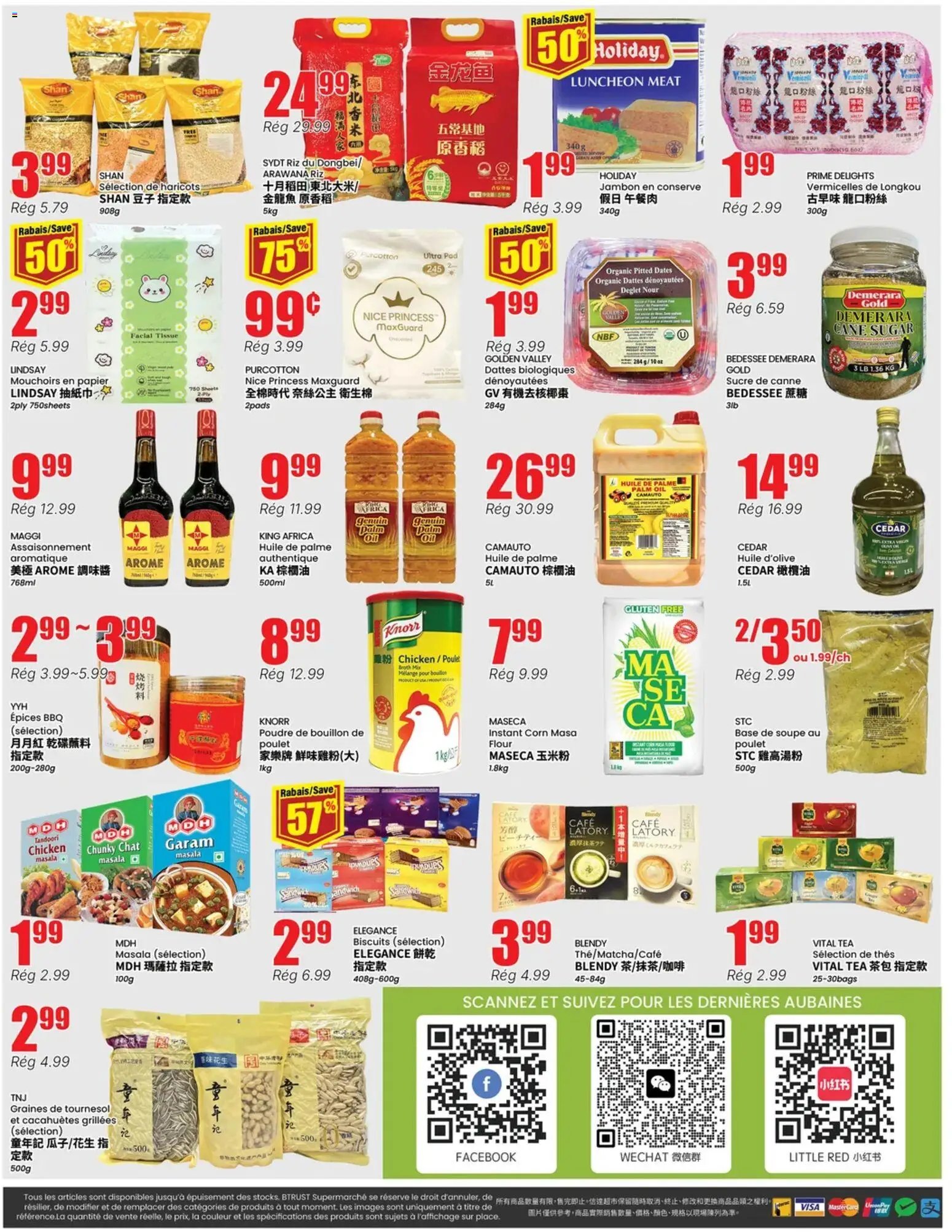 Btrust Supermarket weekly flyer / circulaire