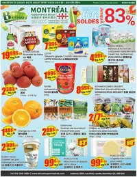 Btrust Supermarket weekly flyer / circulaire