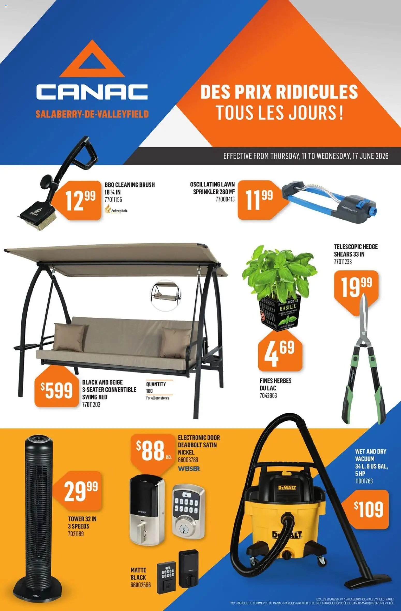 Canac weekly flyer