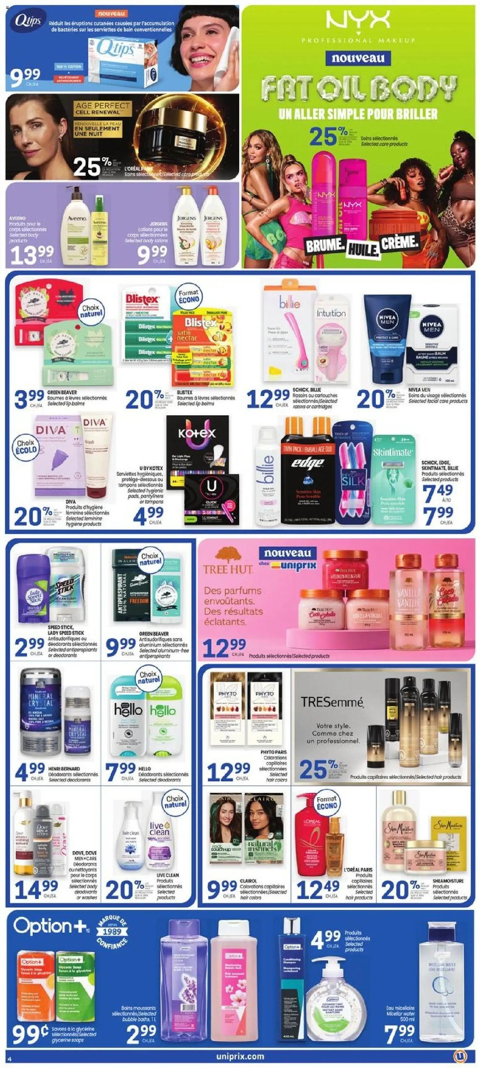 Uniprix weekly flyer / circulaire