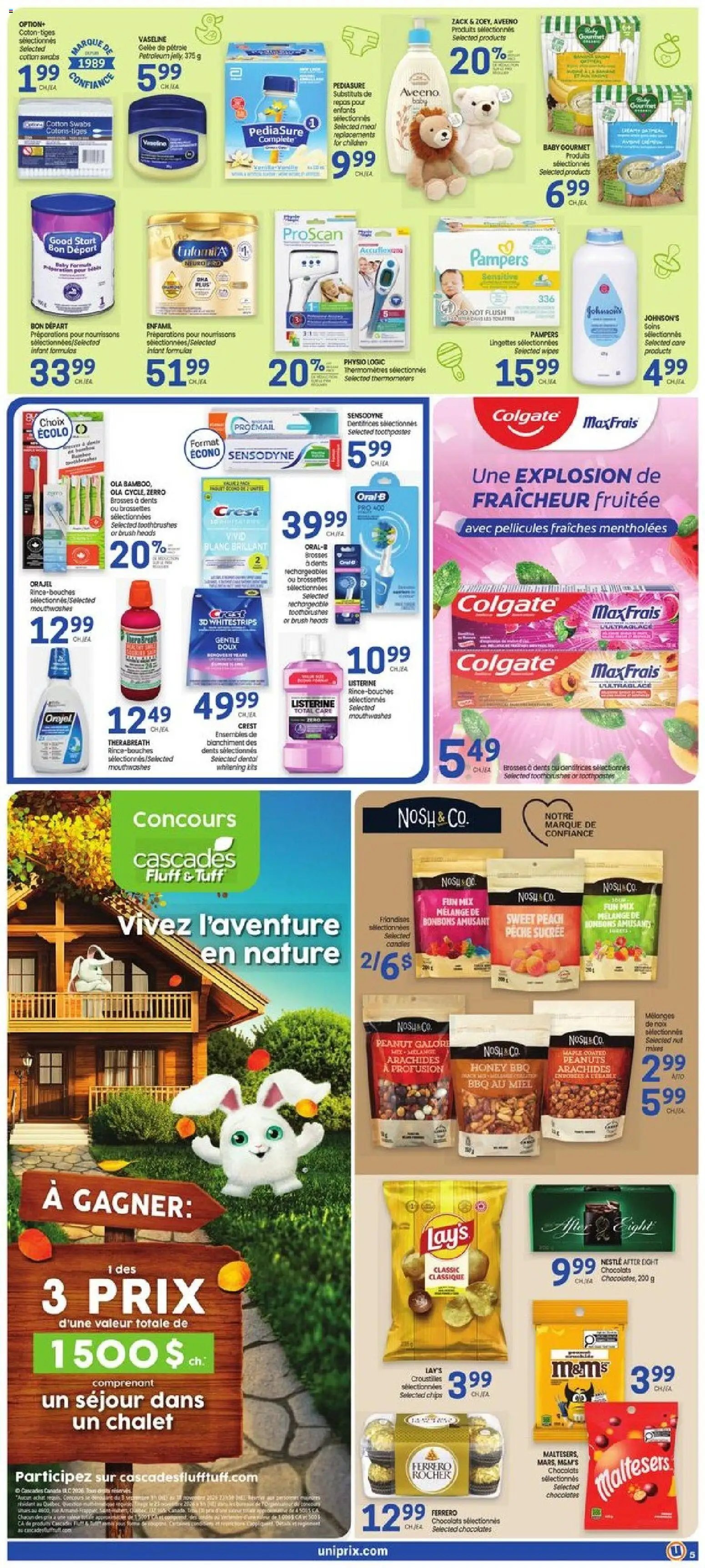 Uniprix weekly flyer / circulaire