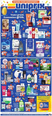 Uniprix weekly flyer / circulaire