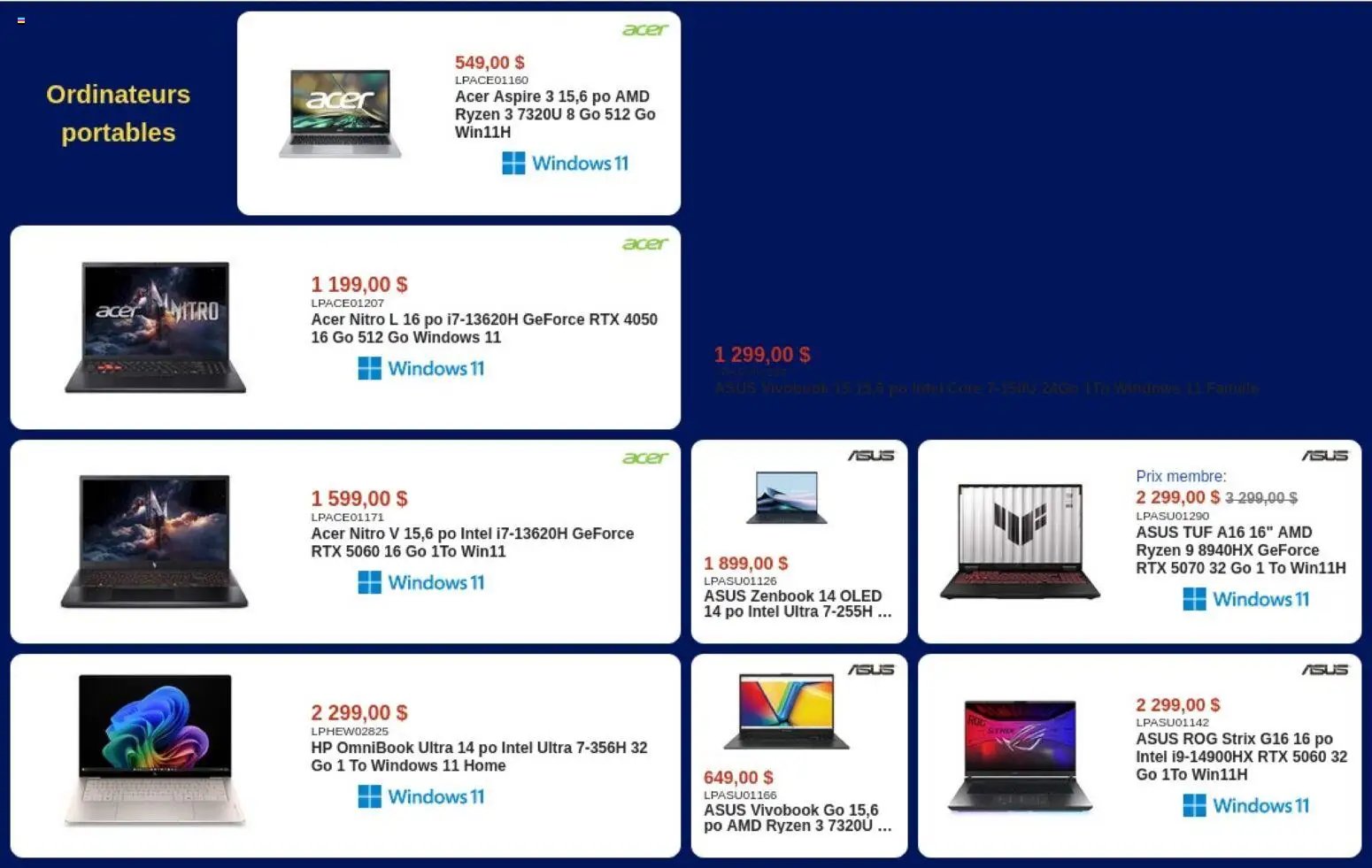 Canada Computers weekly flyer