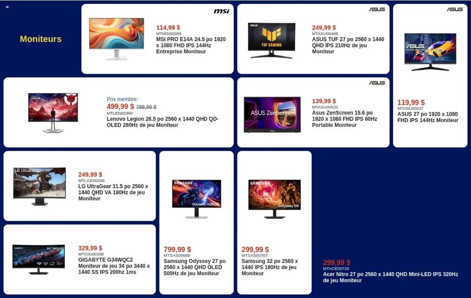 Canada Computers weekly flyer
