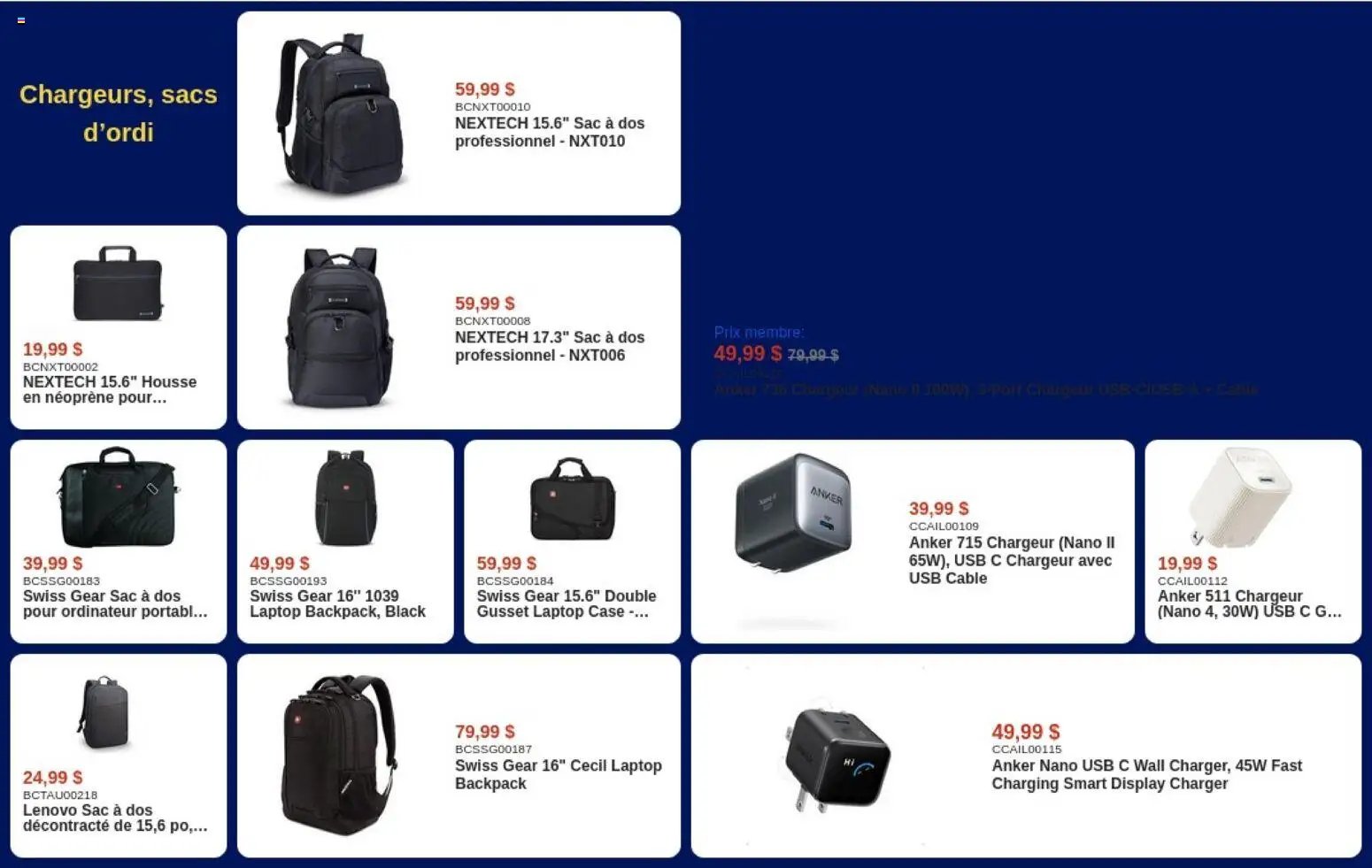 Canada Computers weekly flyer